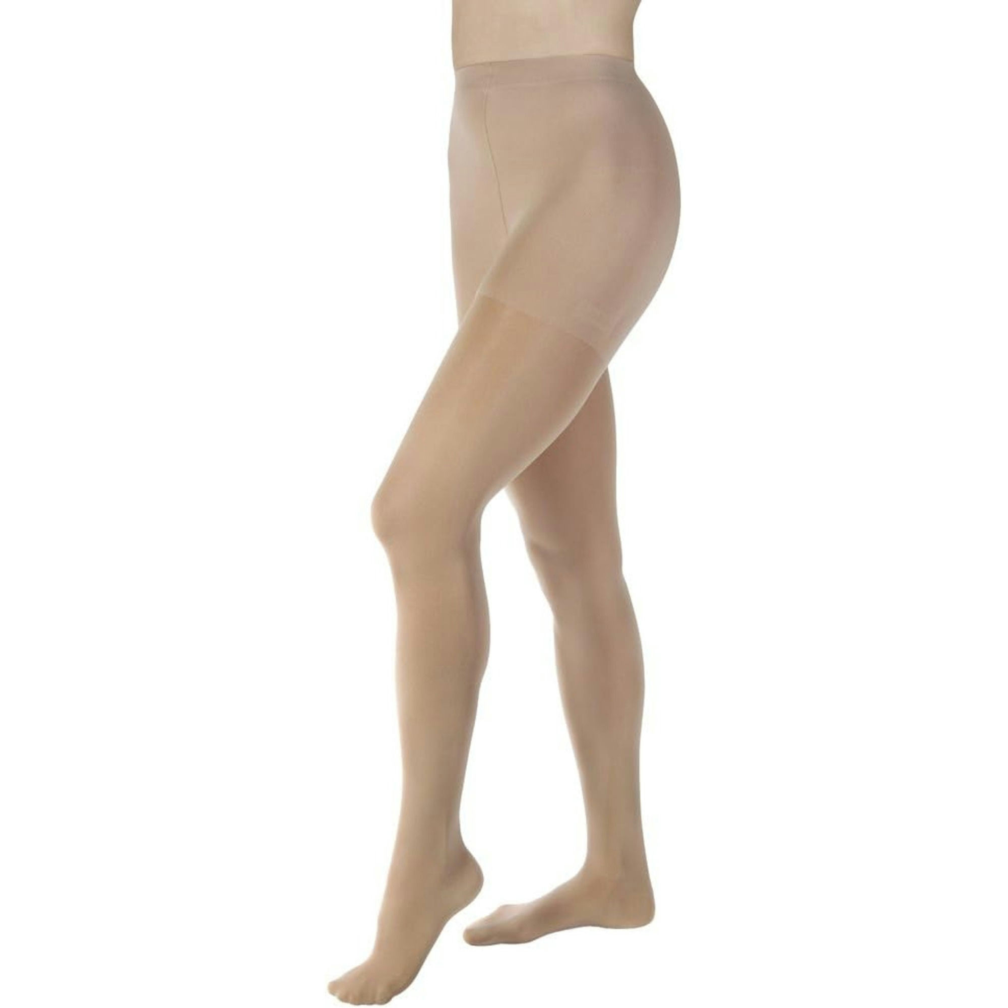 JOBST Opaque Women's Waist High Medical Compression Stockings, 15-20 mmHg