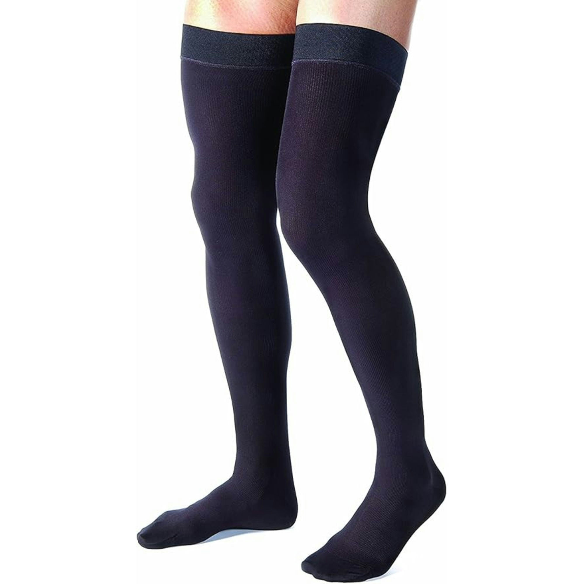 JOBST ForMen Thigh High Medical Compression Stockings, 15-20 mmHg
