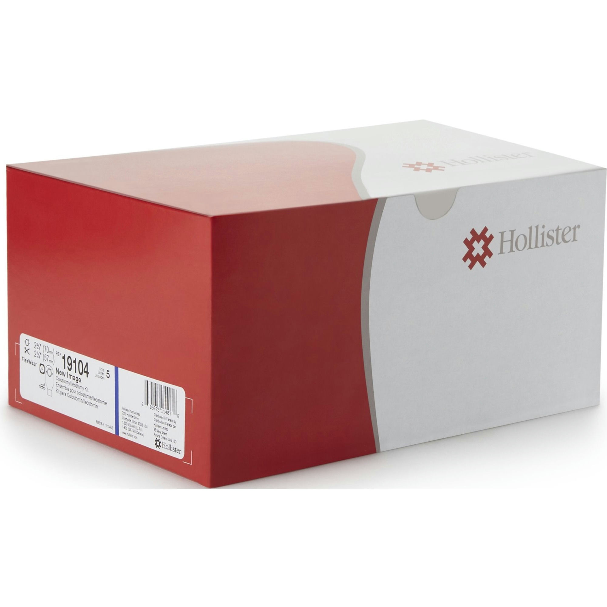 Hollister New Image Two-Piece Flat Non-Sterile Drainable Ostomy