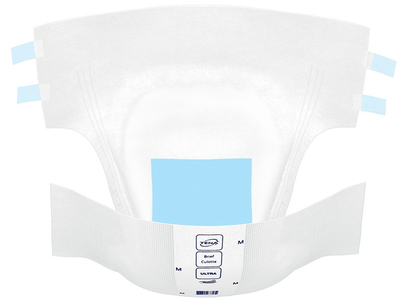 TENA Ultra Incontinence Adult Diapers, Moderate Absorbency