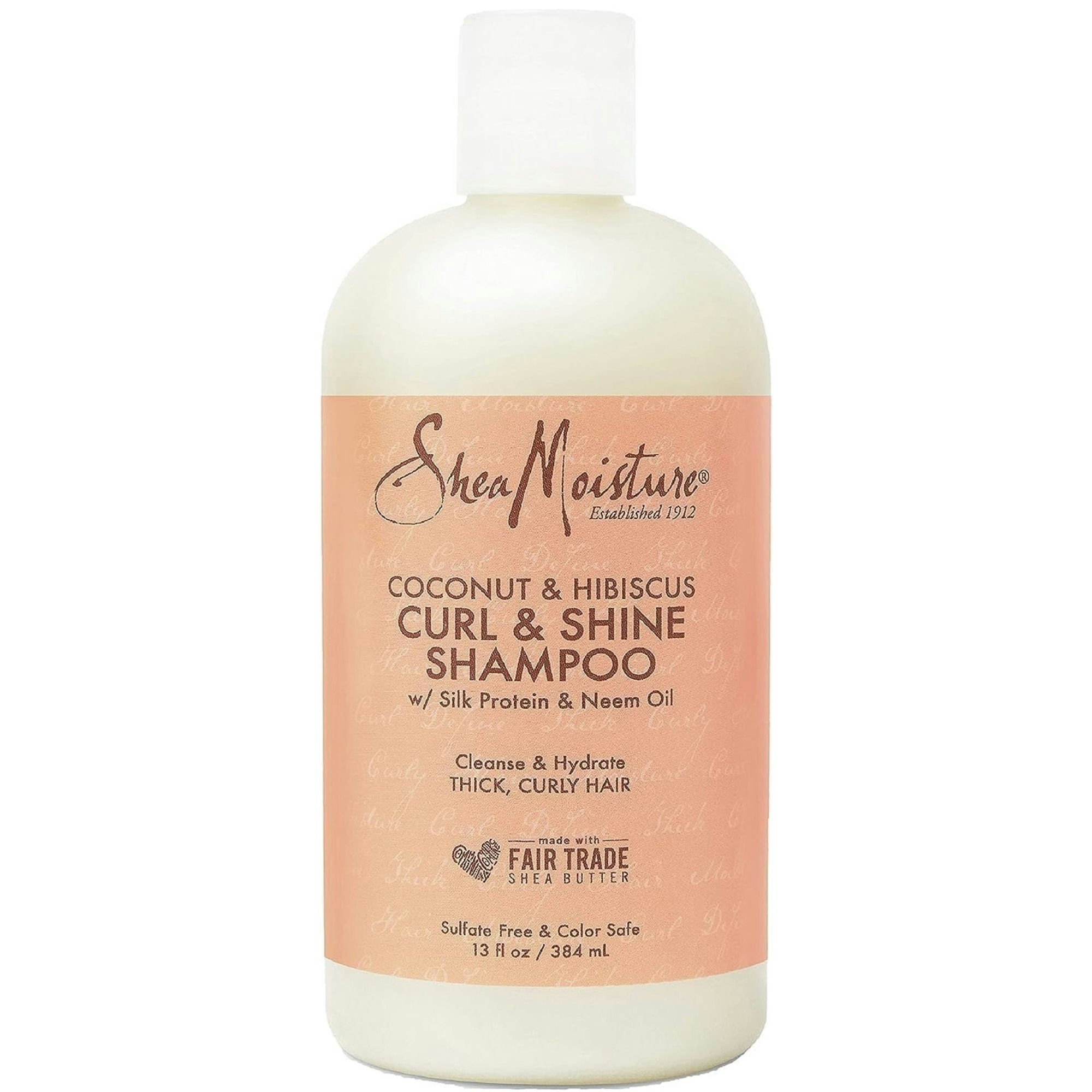 Shea Moisture Coconut & Hibiscus Curl & Shine Hair Shampoo