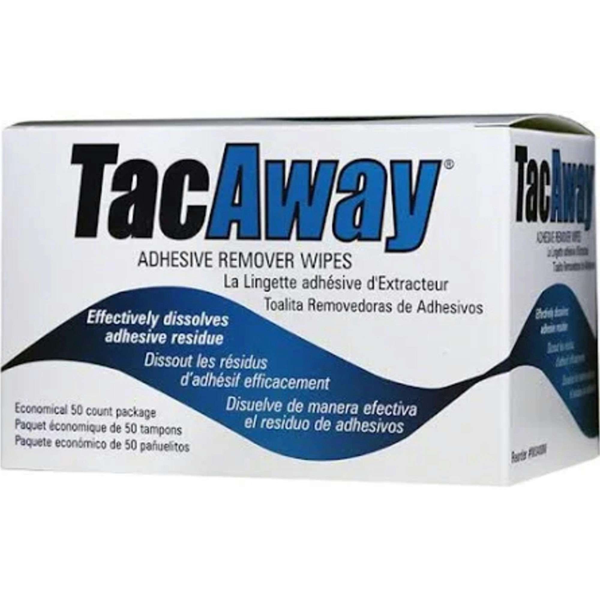Tac Away Adhesive Remover Wipes