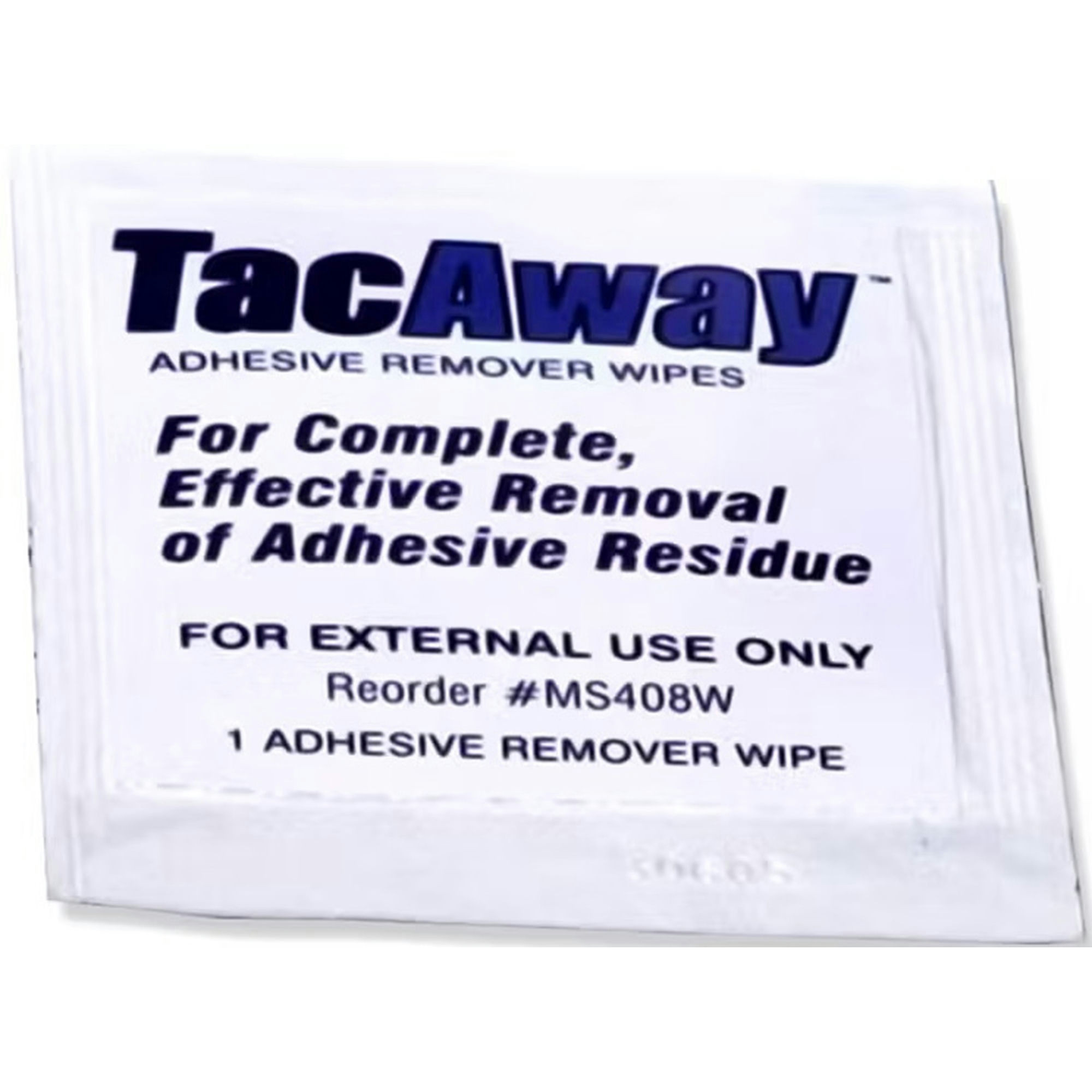 Tac Away Adhesive Remover Wipes
