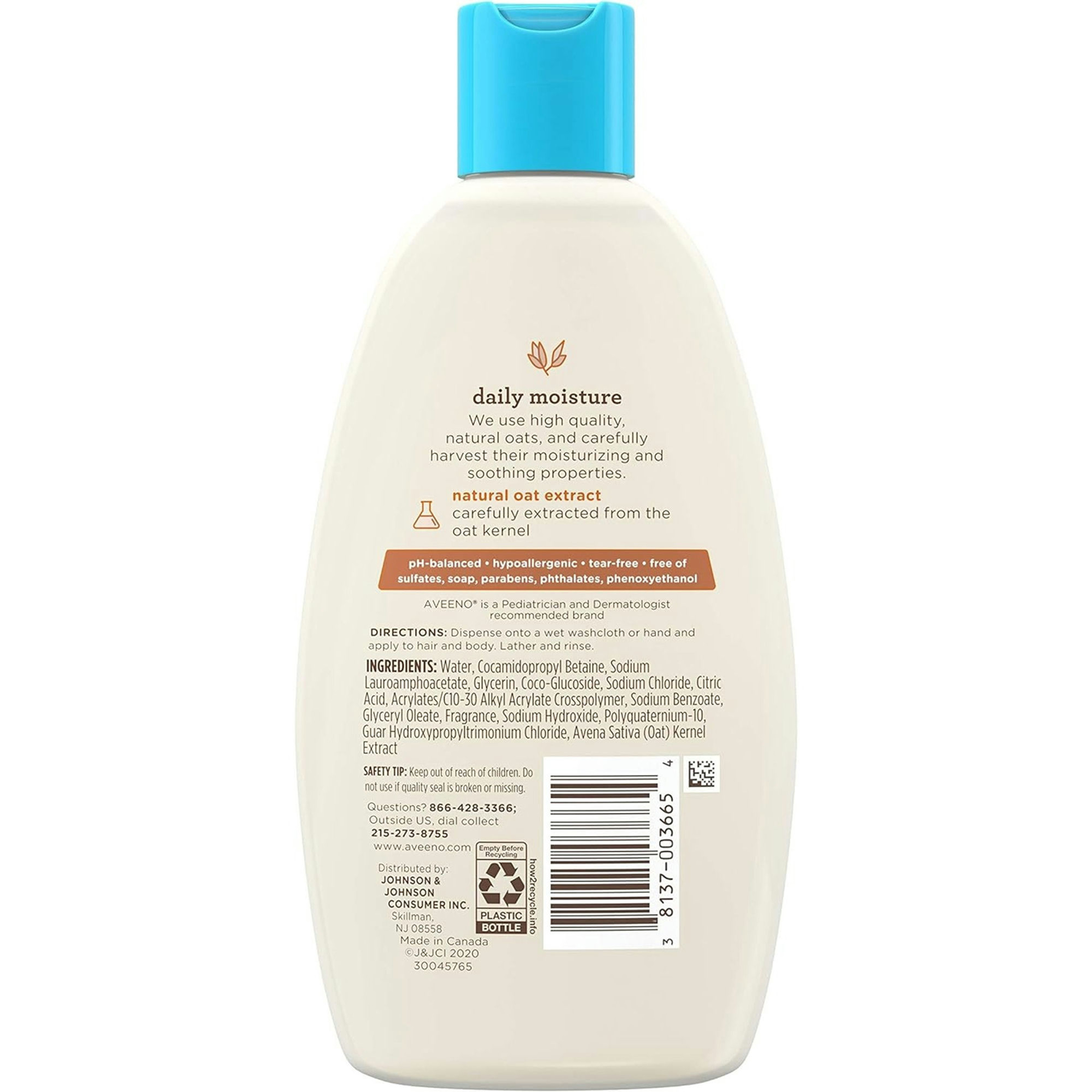 Aveeno Baby Daily Moisture Wash & Shampoo