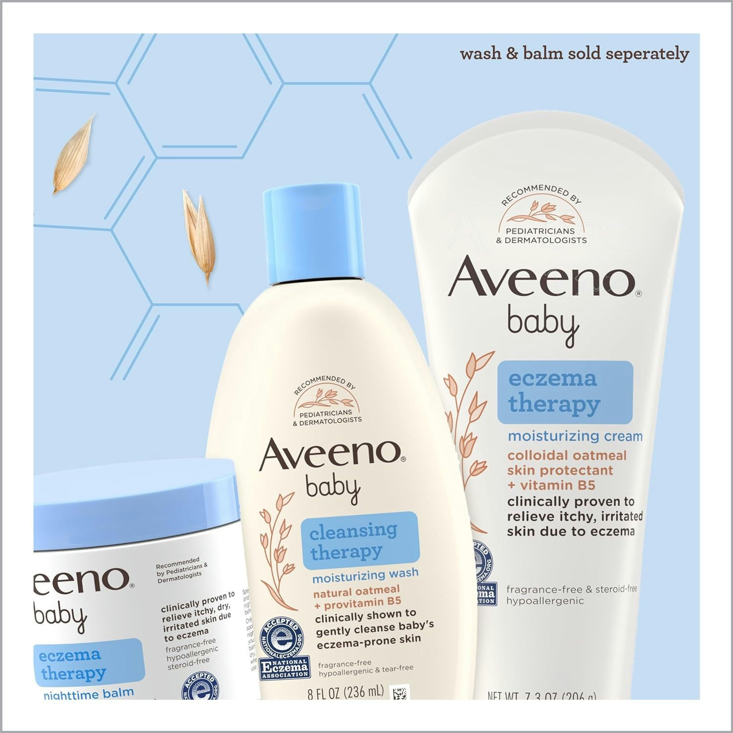 Aveeno Baby Eczema Therapy Moisturizing Cream