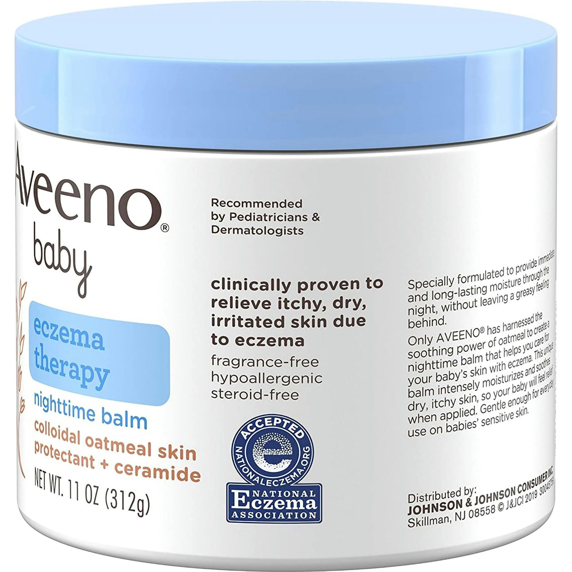 Aveeno Baby Eczema Therapy Nighttime Balm