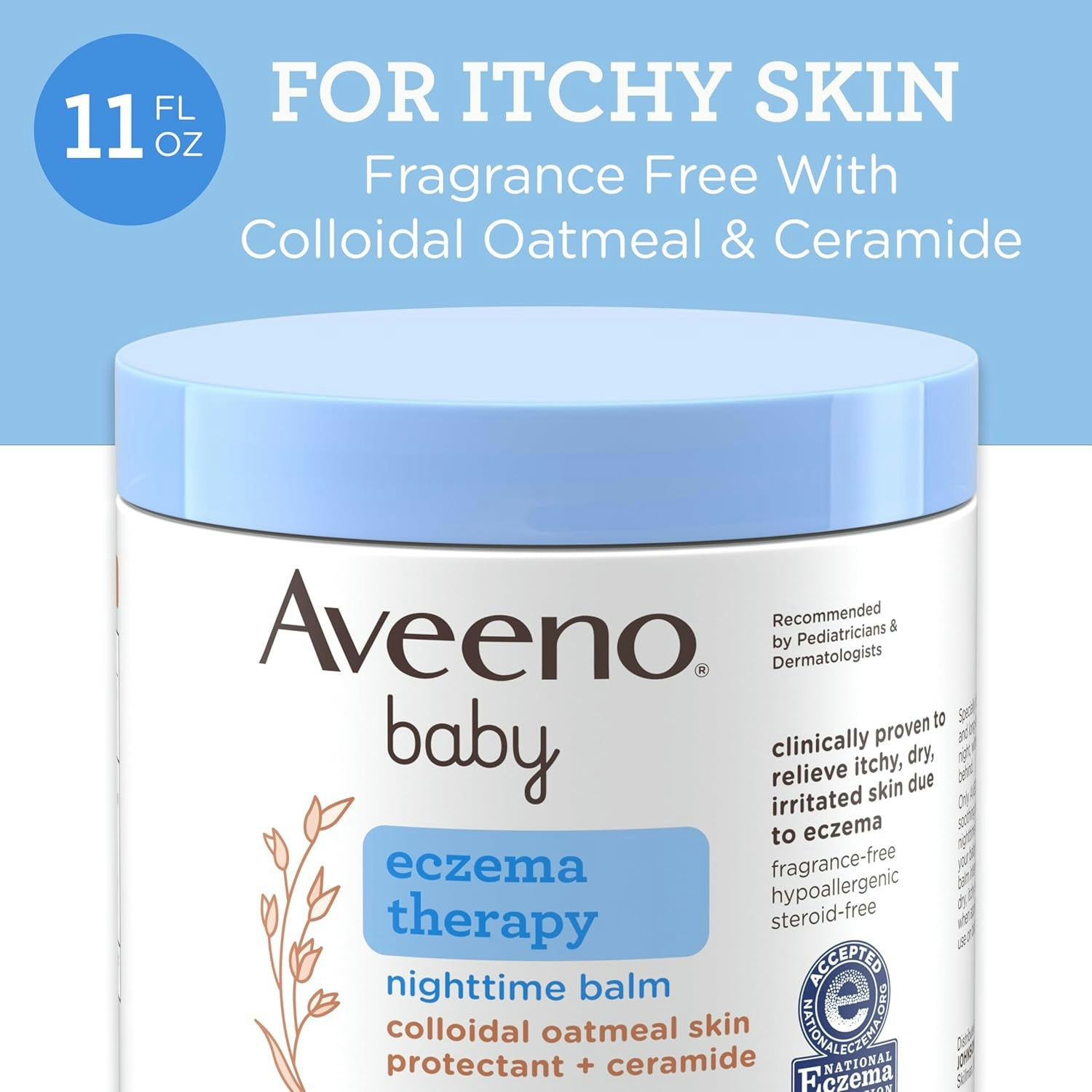 Aveeno Baby Eczema Therapy Nighttime Balm