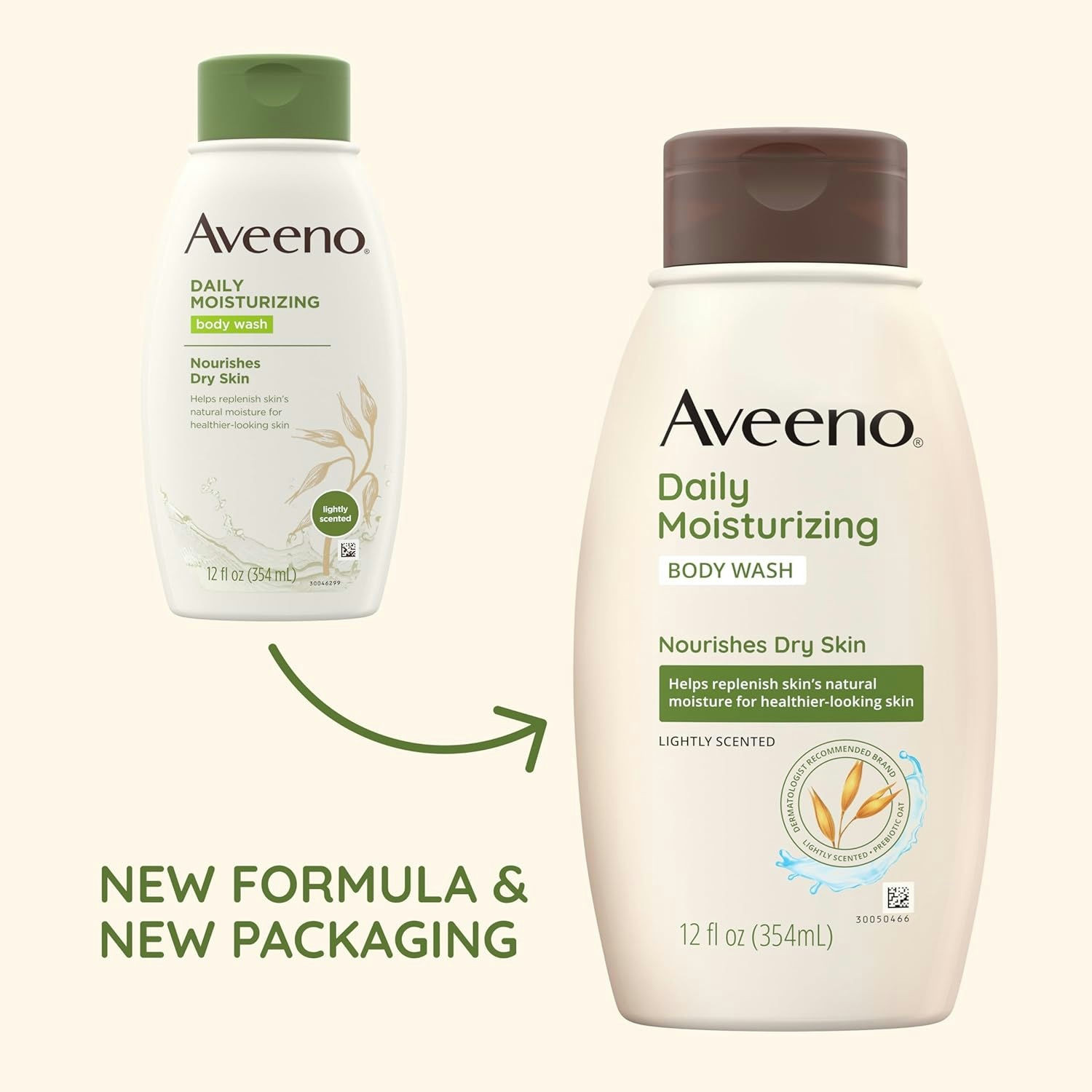 Aveeno Daily Moisturizing Oat Body Wash for Normal to Dry Skin