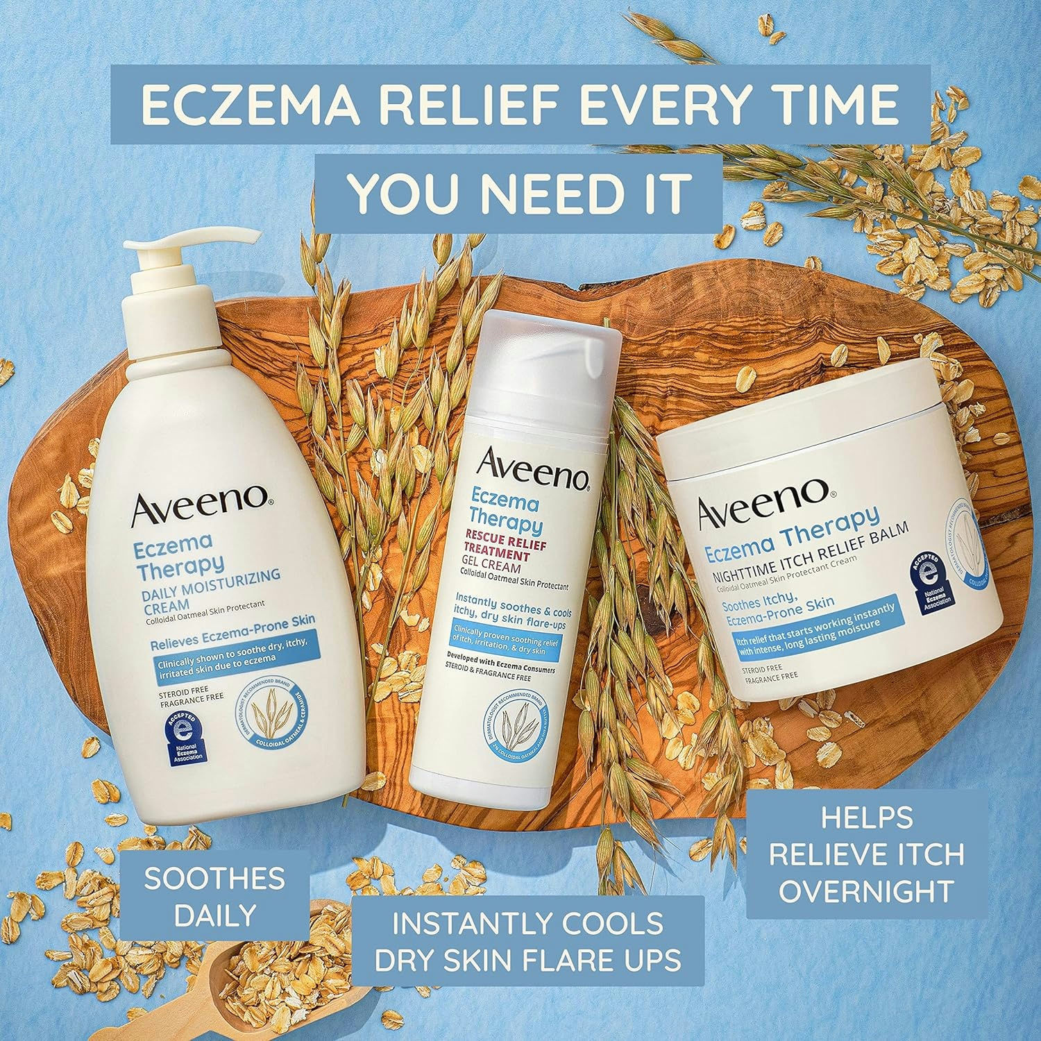 Aveeno Eczema Therapy Daily Moisturizing Cream
