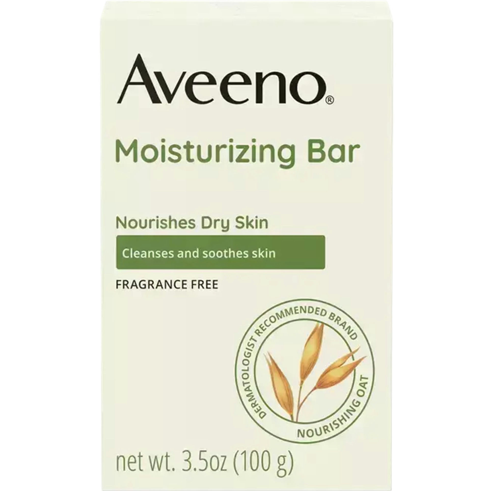 Aveeno Gentle Moisturizing Face Cleansing Bar for Dry Skin