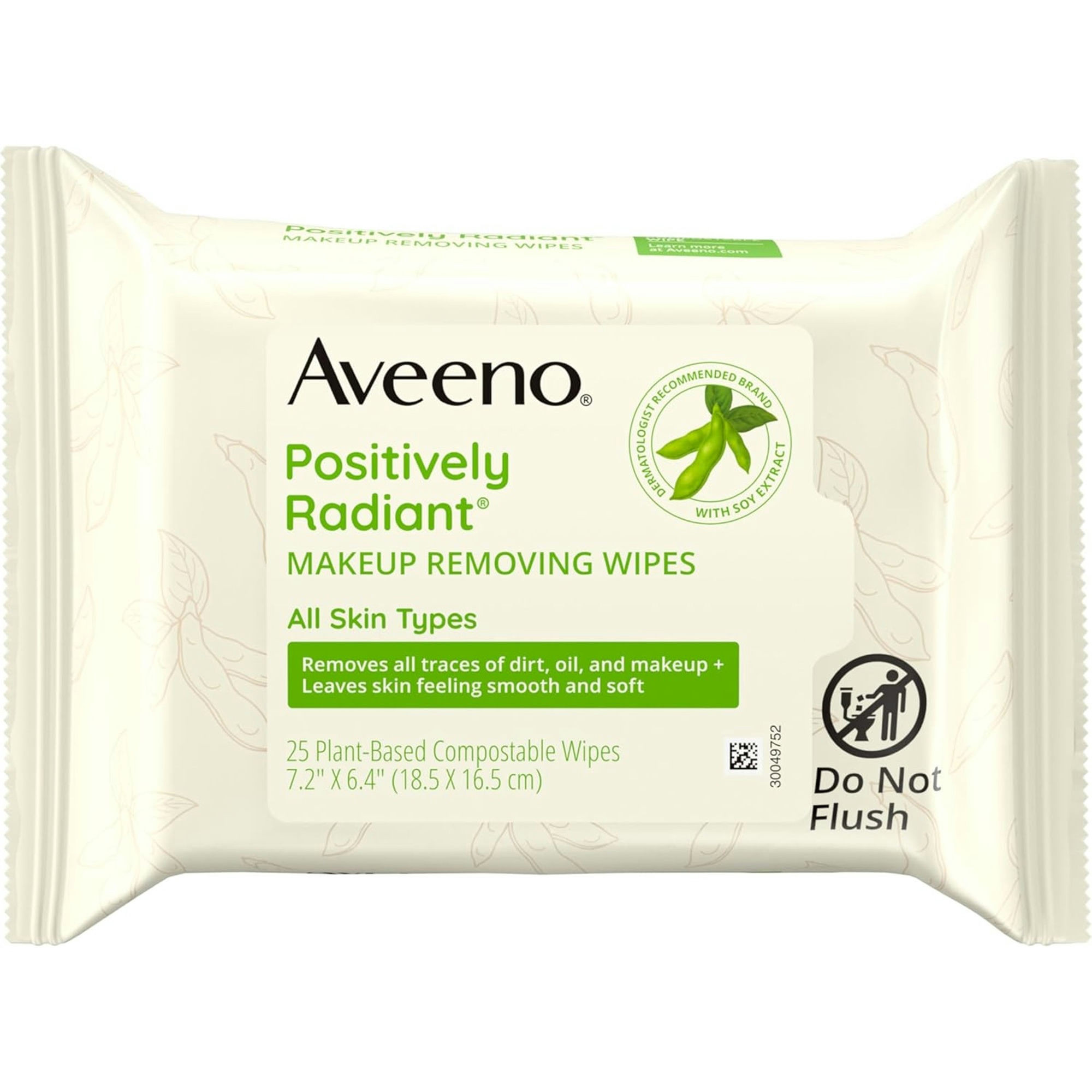 Aveeno Positively Radiant Makeup Removing Face Wipes
