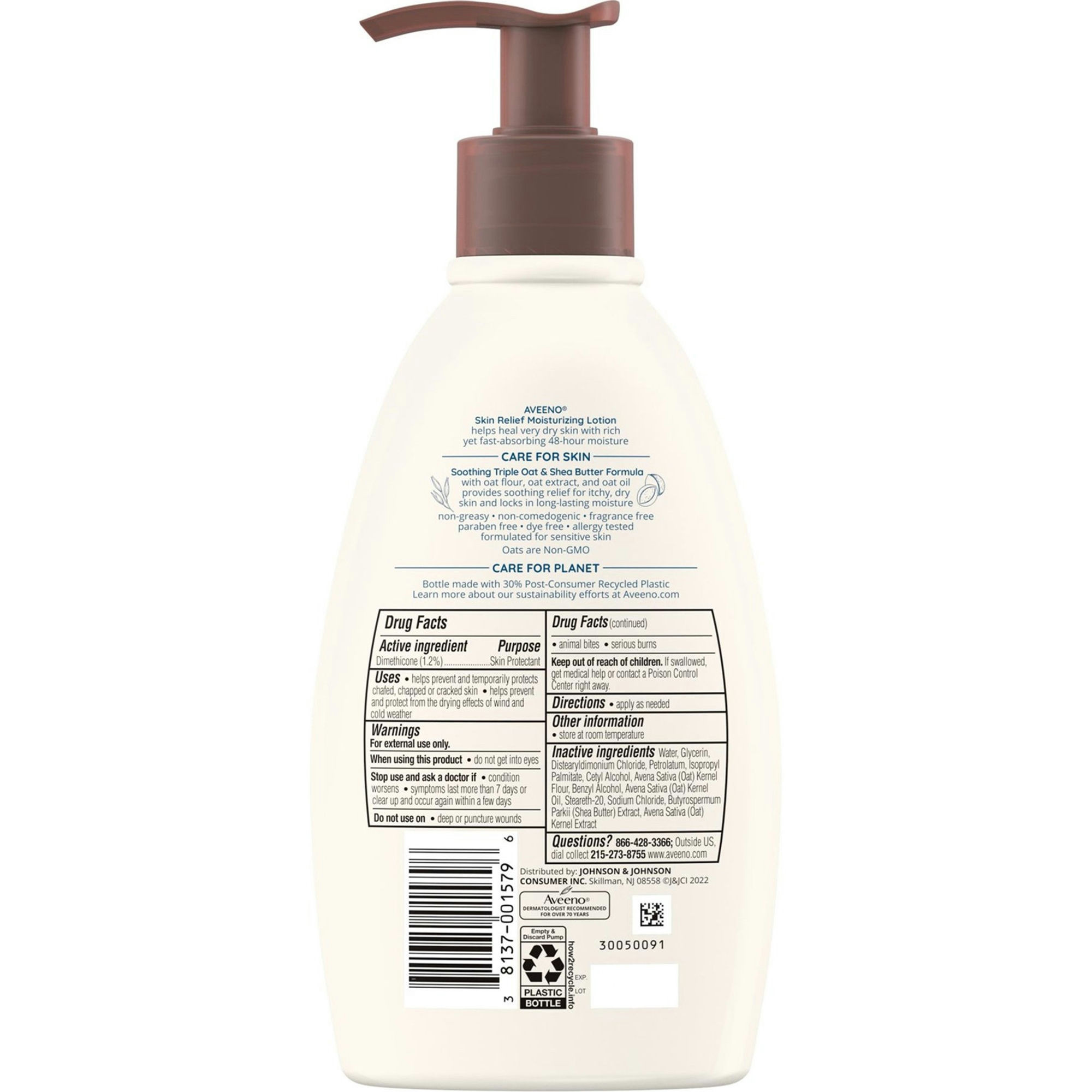 Aveeno Skin Relief Moisturizing Lotion for Very Dry Skin