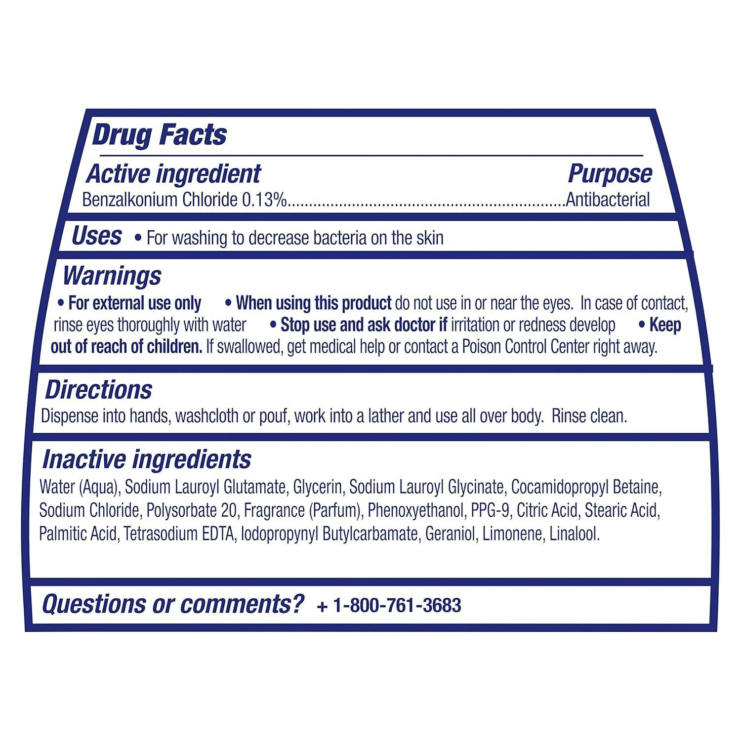 Dove Antibacterial Care Body Wash