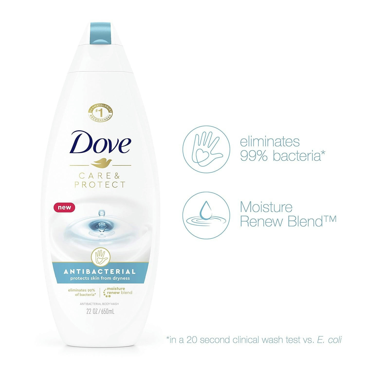 Dove Antibacterial Care Body Wash