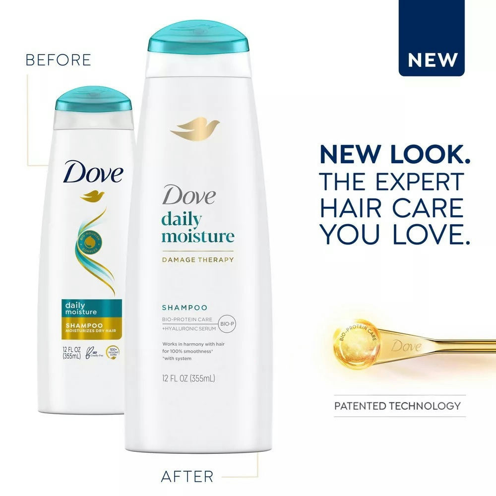Dove Daily Moisture Damage Therapy Shampoo