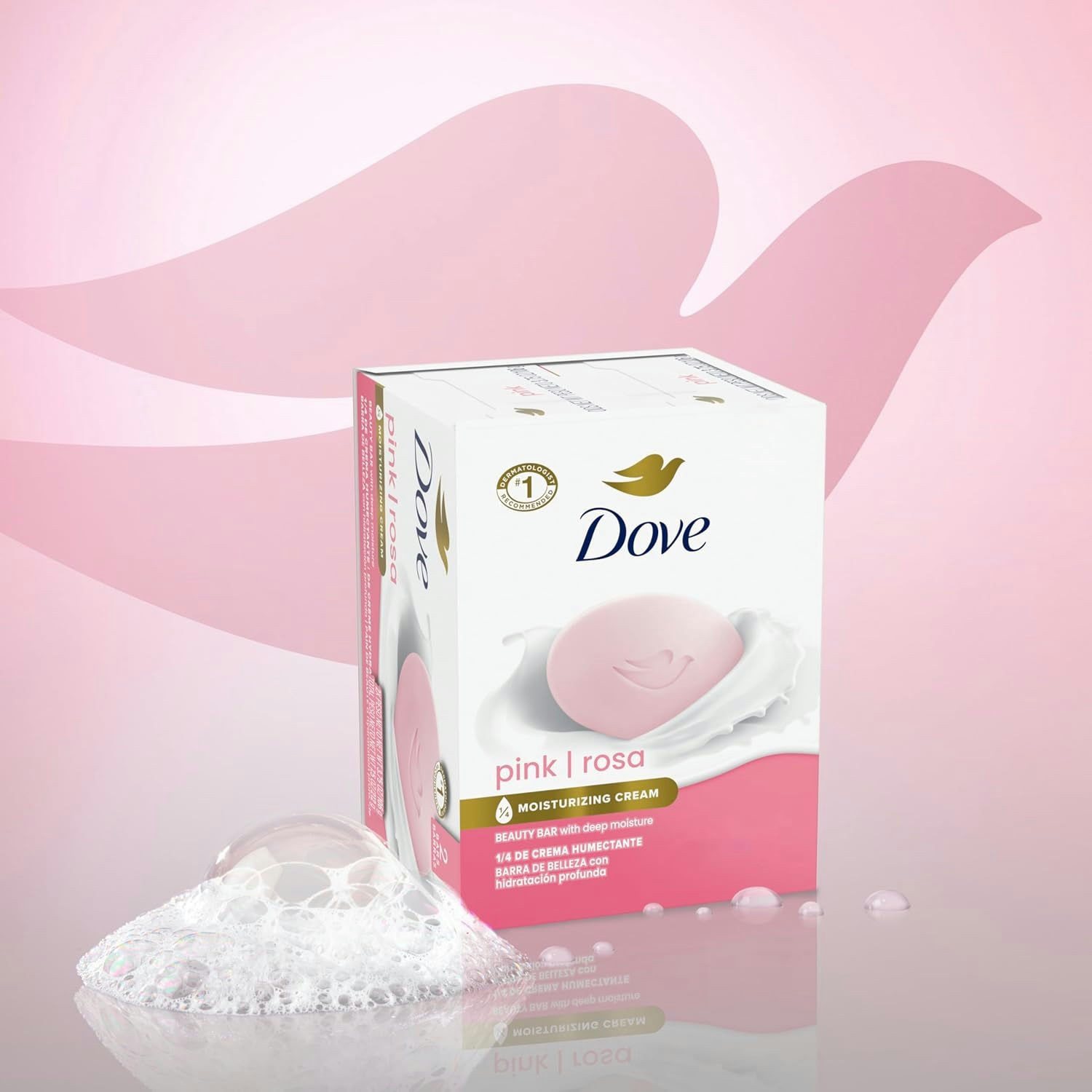 Dove Pink Beauty Bar for Deep Moisture