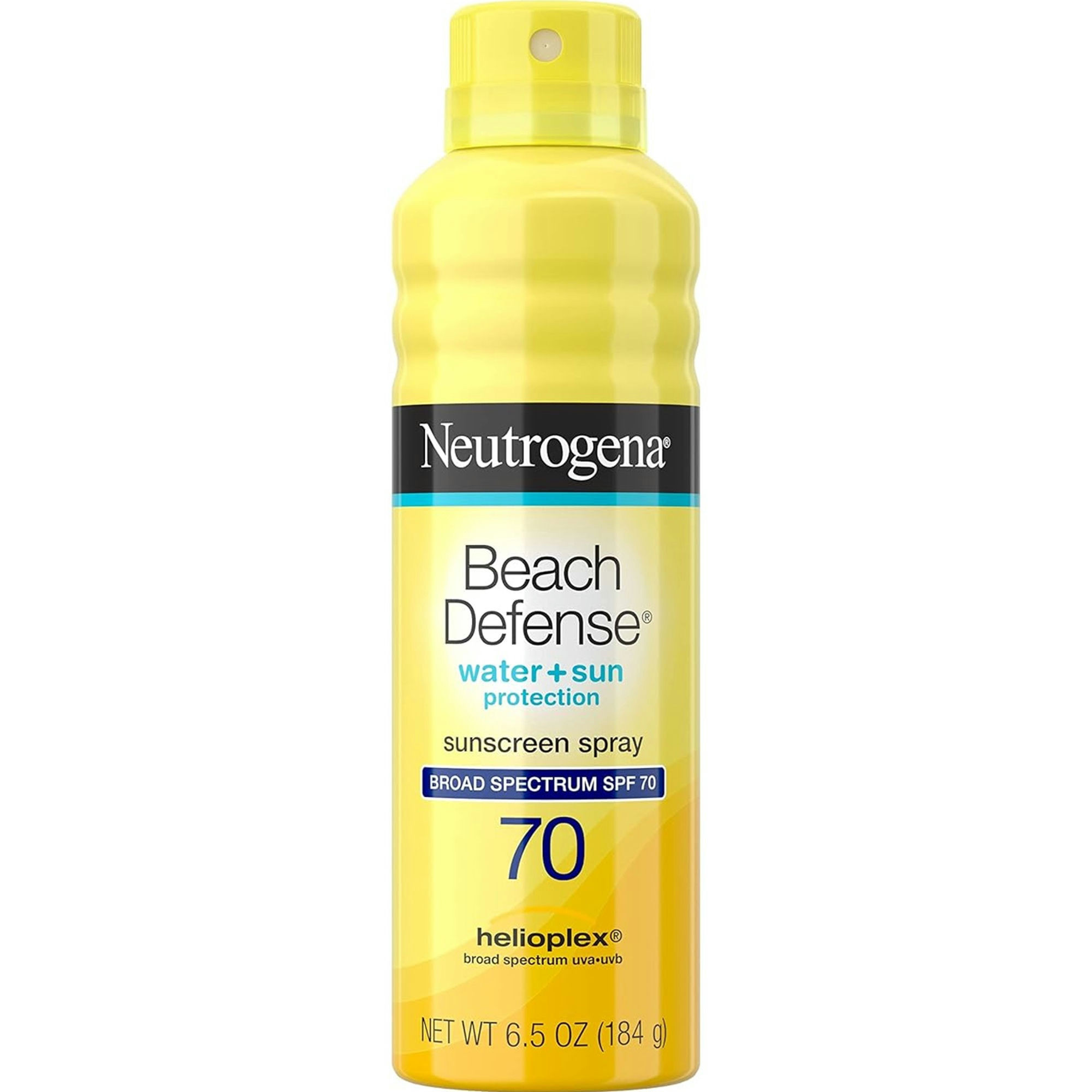 Neutrogena Beach Defense Water + Sun Protection Sunscreen Spray Broad Spectrum SPF 70