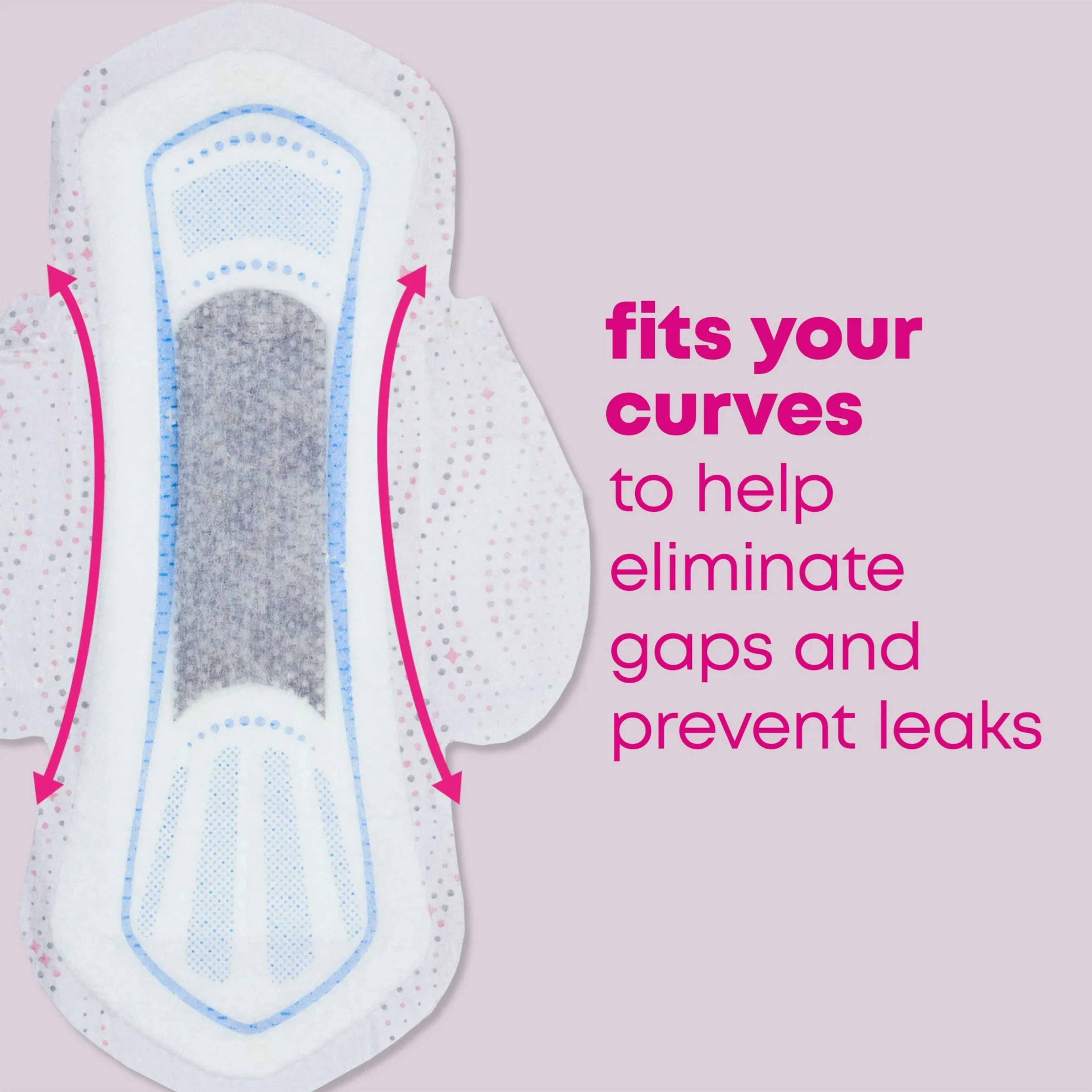 U by Kotex Balance Ultra Thin Pads with Wings, Regular Absorbency