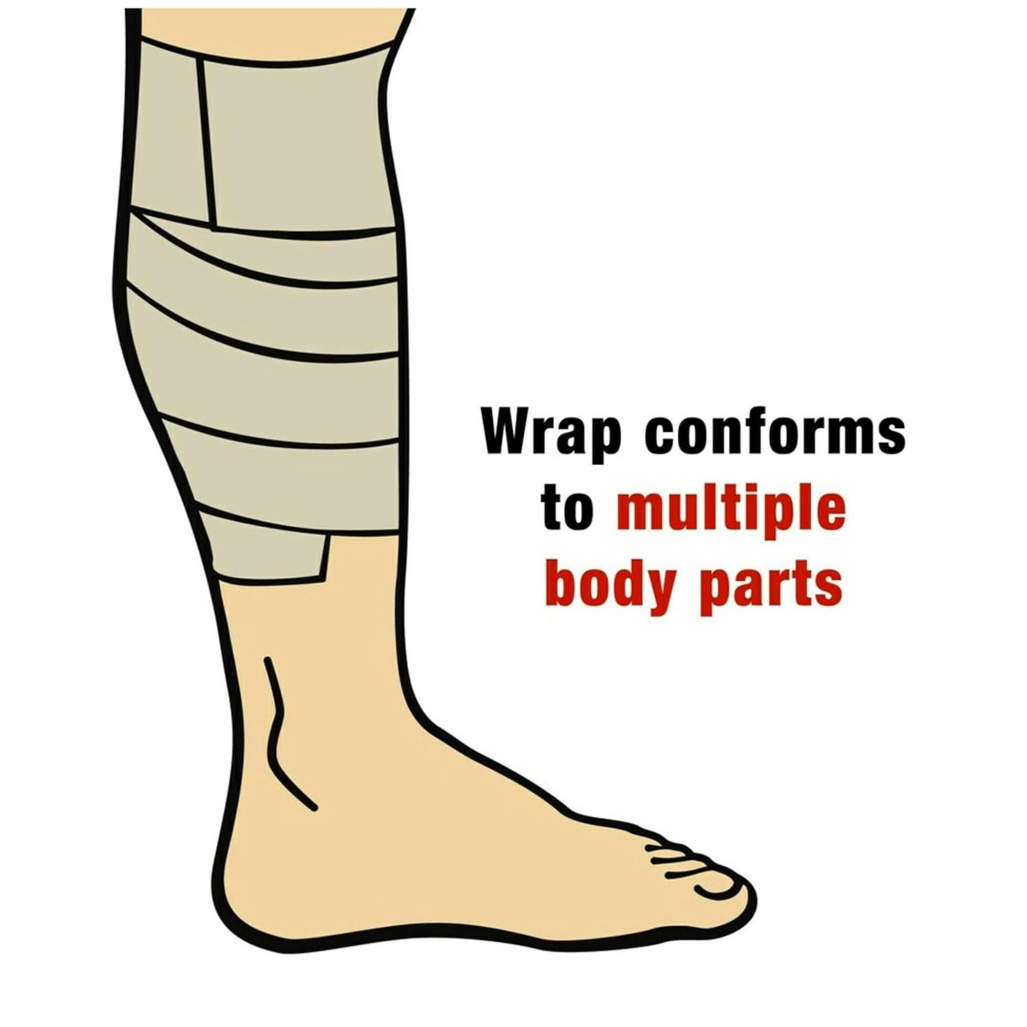 3M ACE Self-Adhering Elastic Bandage