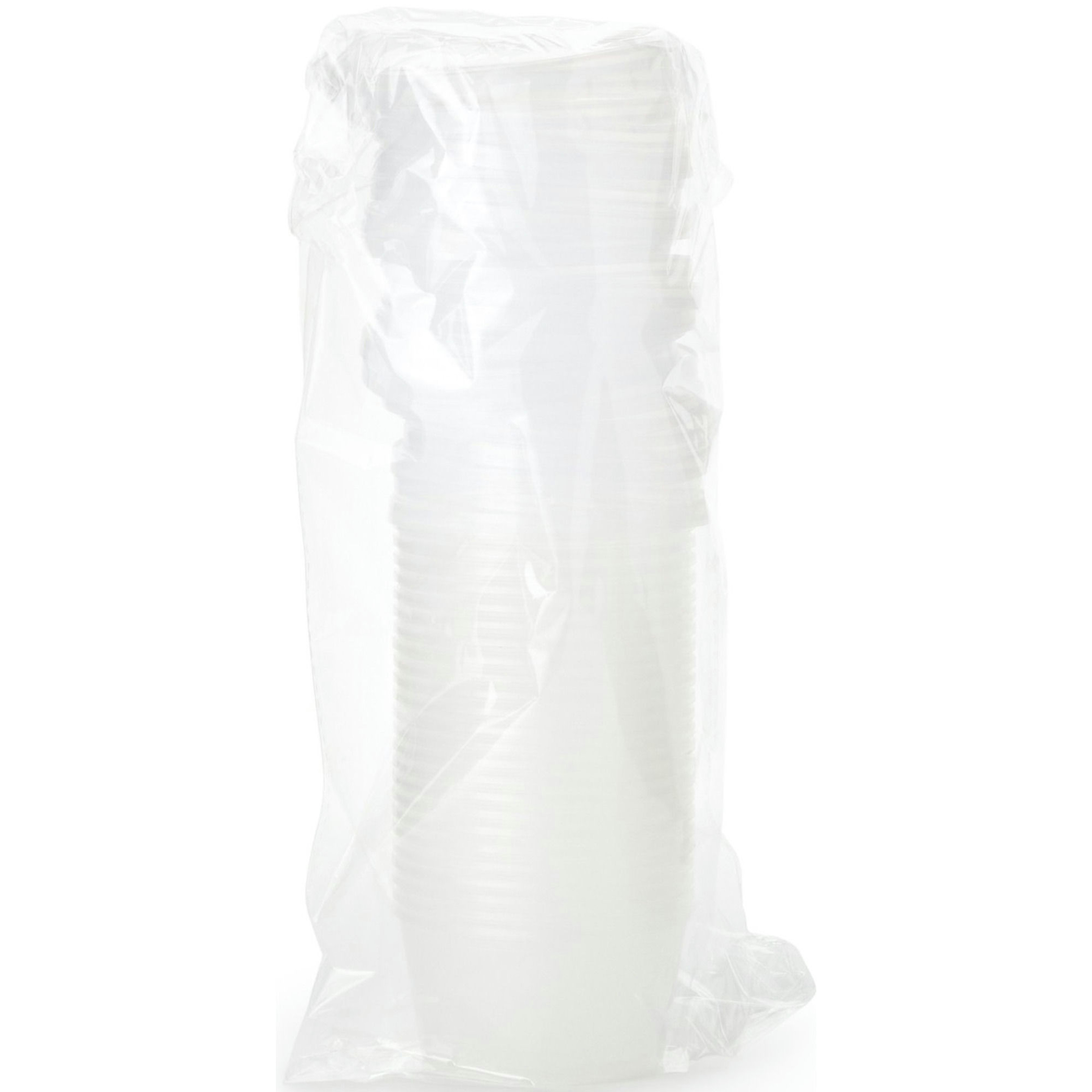 Dawn Mist Denture Cup with Snap-On Lid