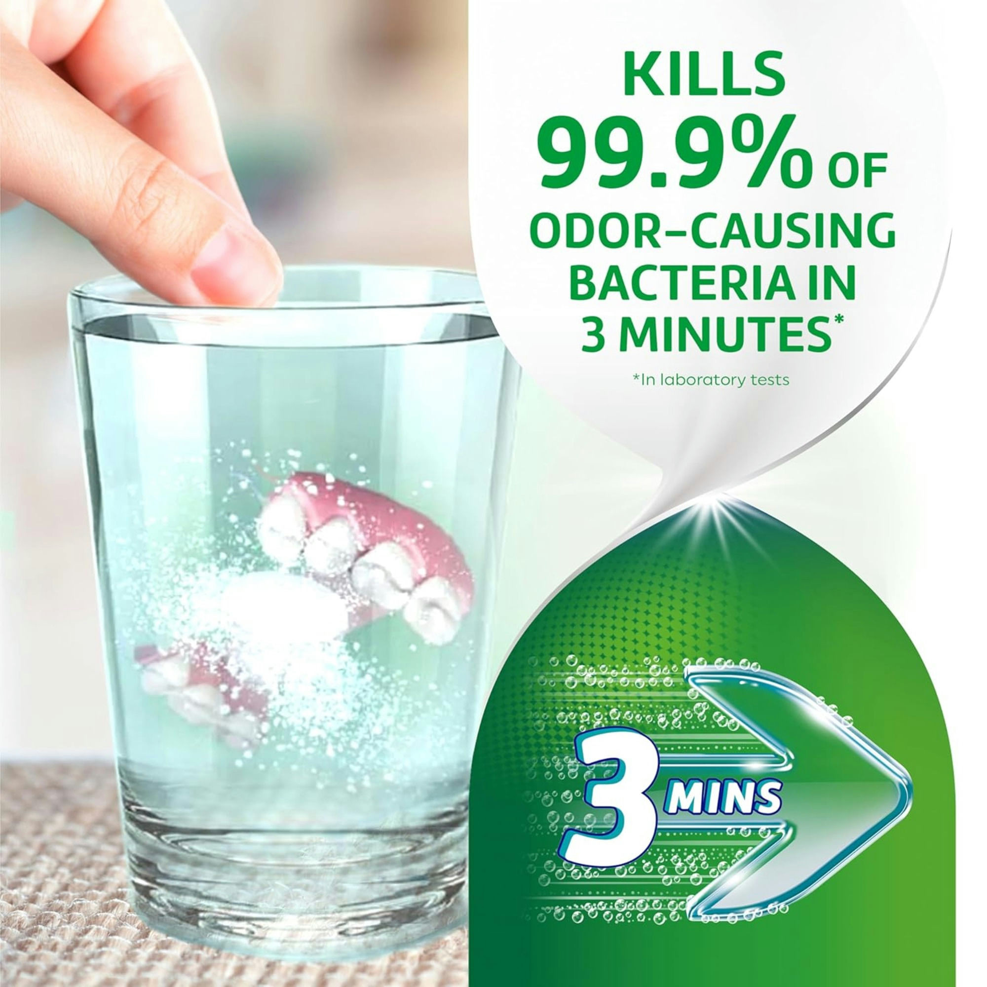 Polident 3-Minute Denture Cleanser