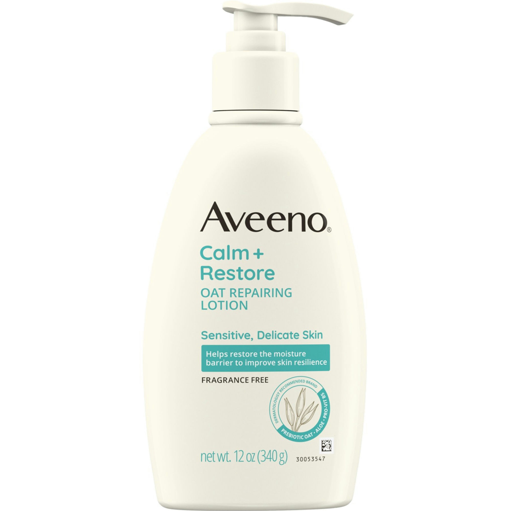 Aveeno Calm + Restore Oat Repairing Lotion for Sensitive & Dry Skin