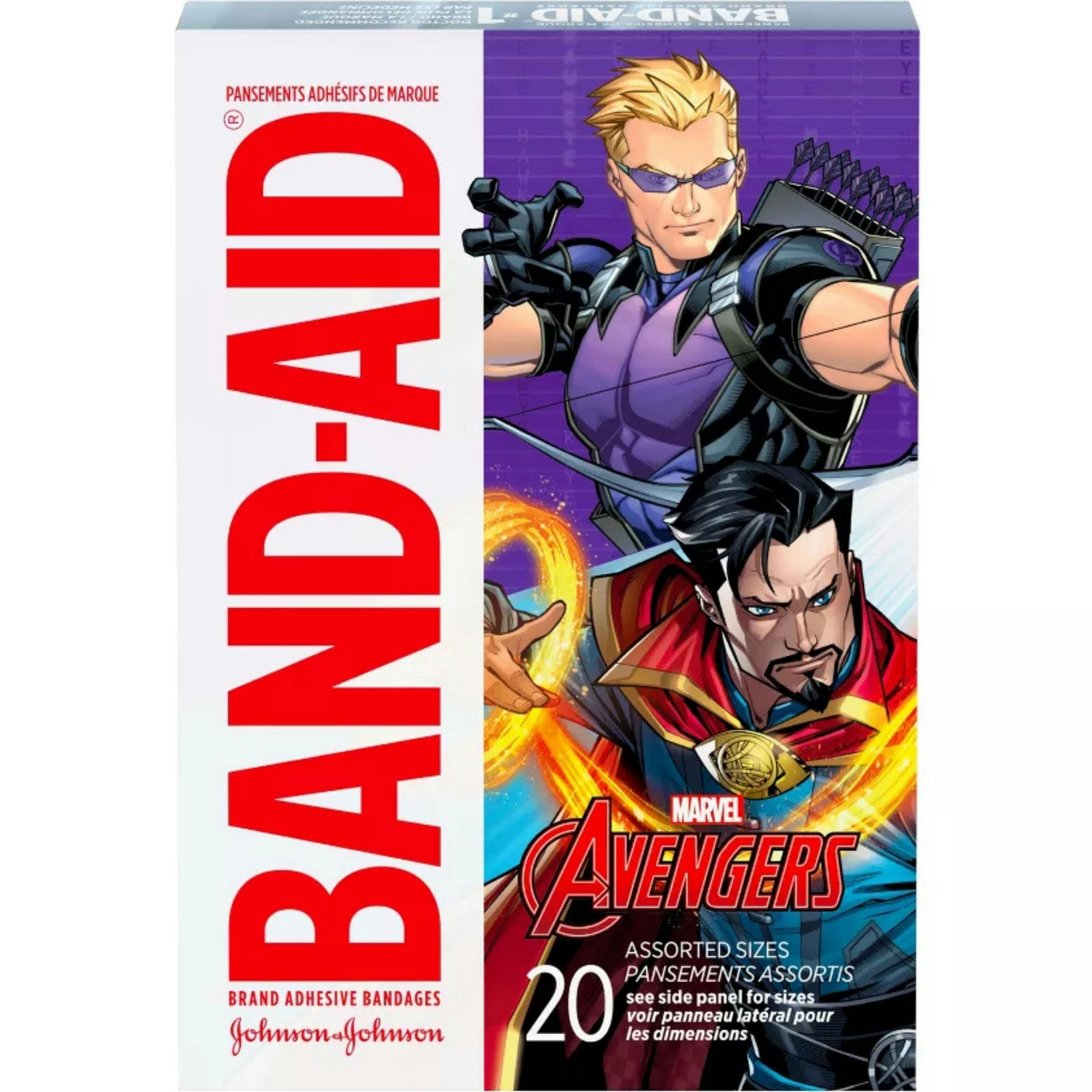 Band-Aid Adhesive Bandages Marvel Avengers