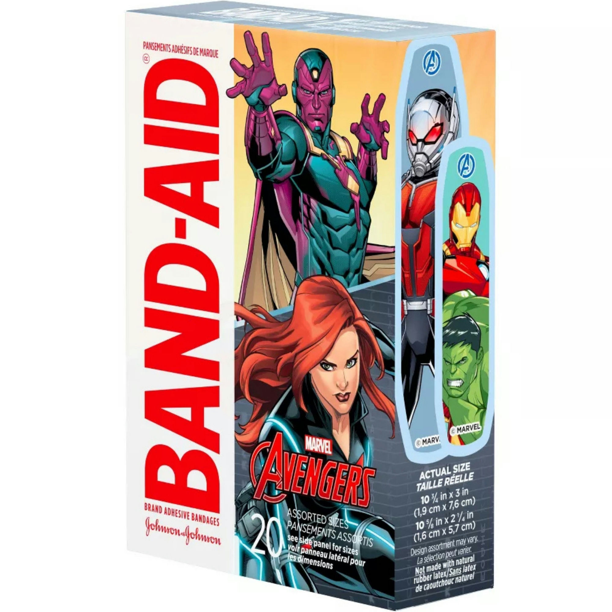 Band-Aid Adhesive Bandages Marvel Avengers