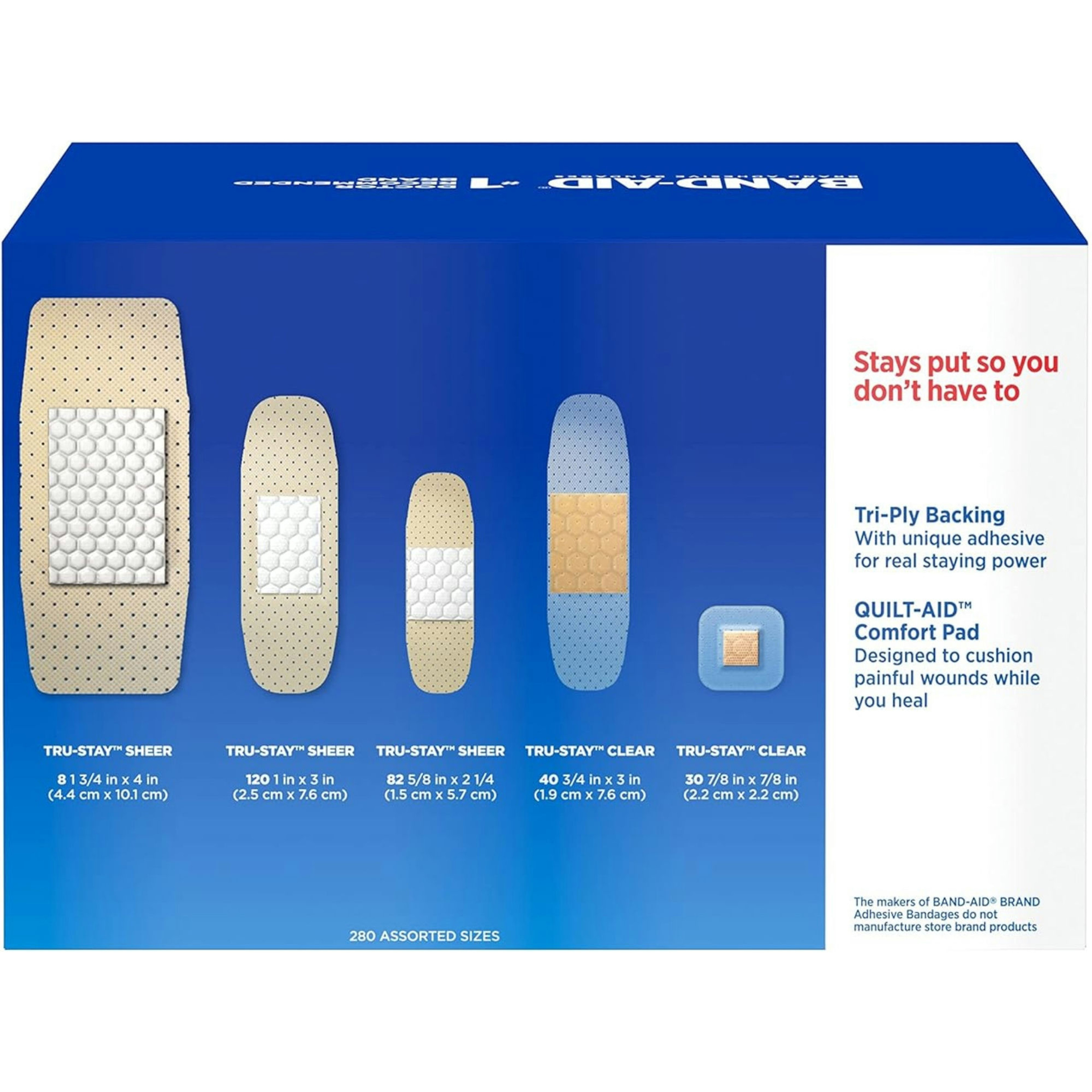 Band-Aid Adhesive Bandages Family Variety Pack