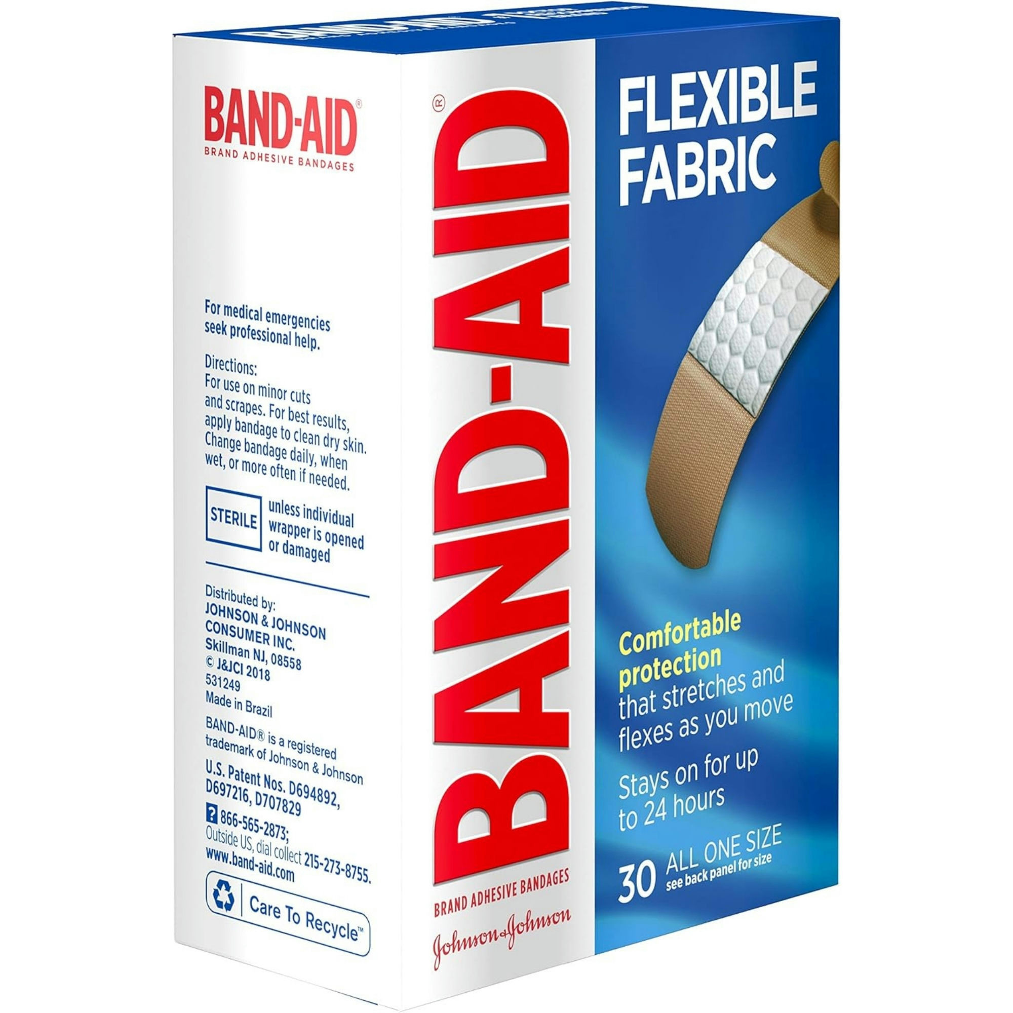 Band-Aid Flexible Fabric Adhesive Bandages