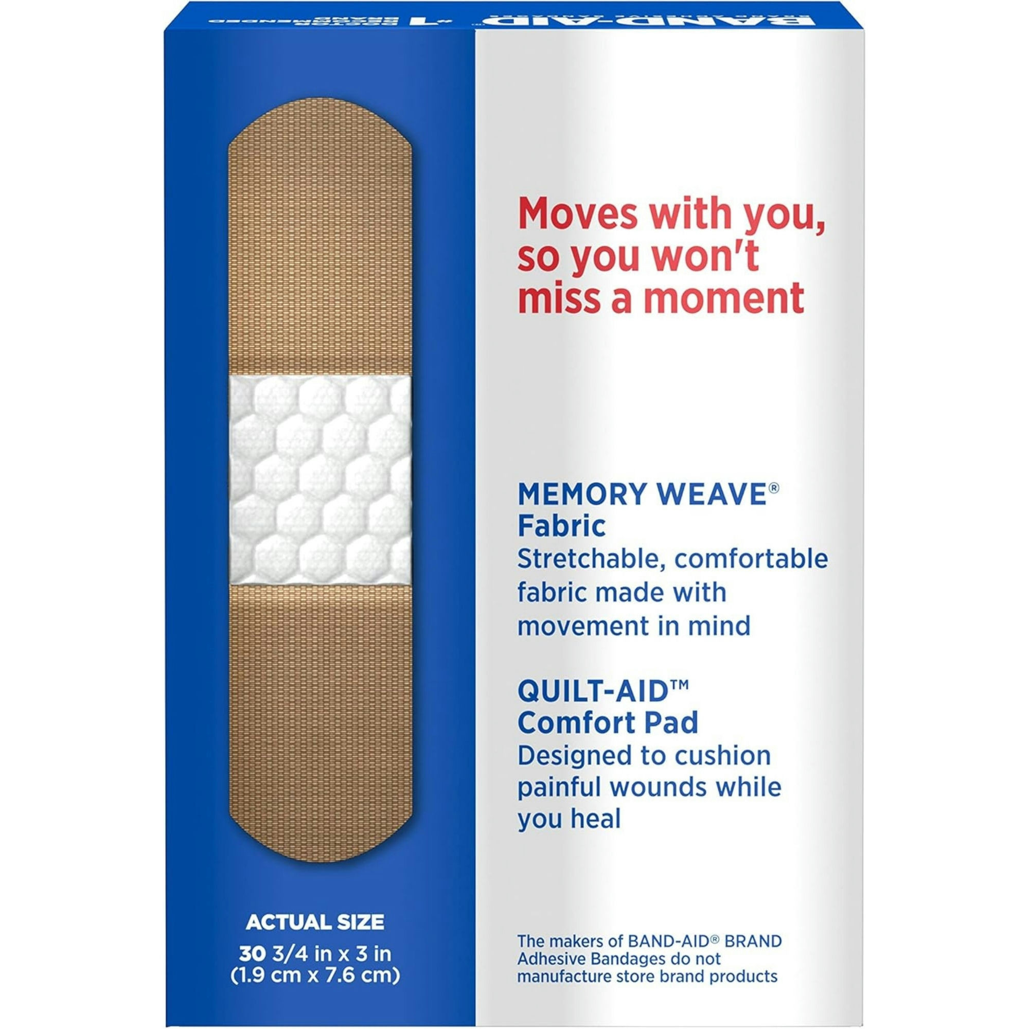 Band-Aid Flexible Fabric Adhesive Bandages