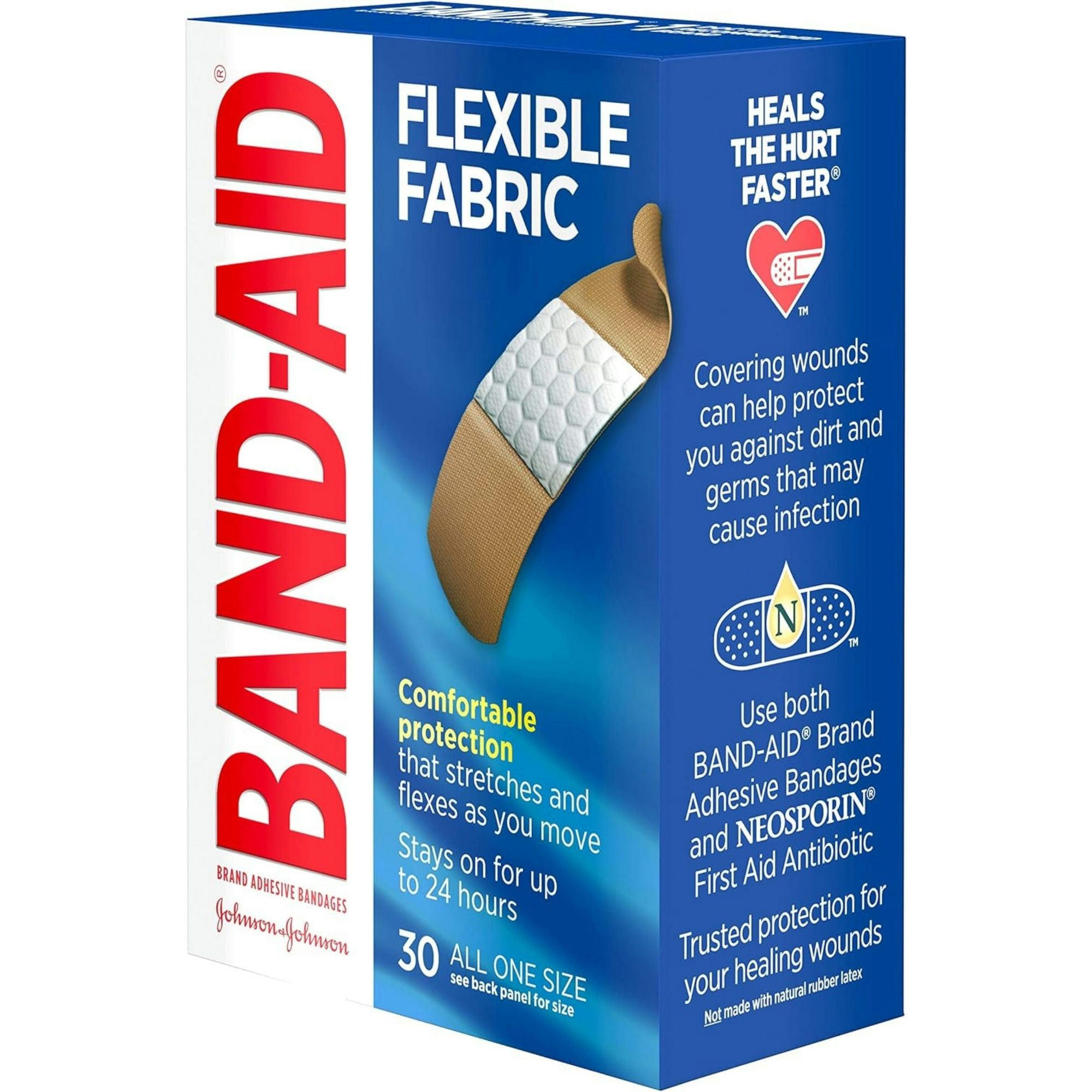 Band-Aid Flexible Fabric Adhesive Bandages