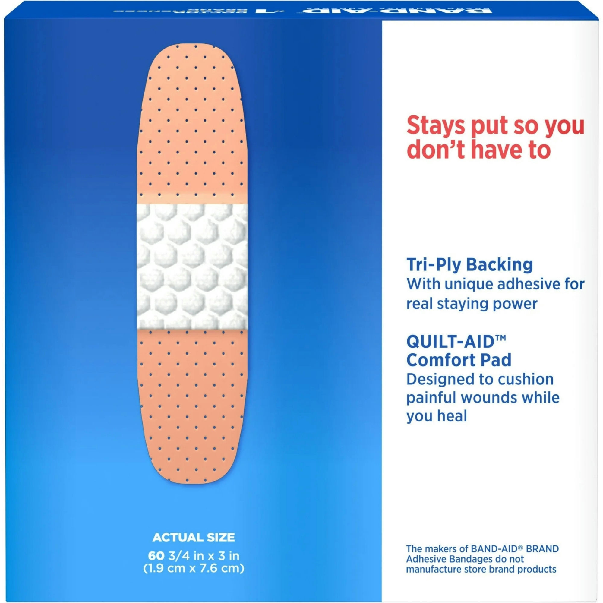 Band-Aid Tru-Stay Plastic Adhesive Bandages