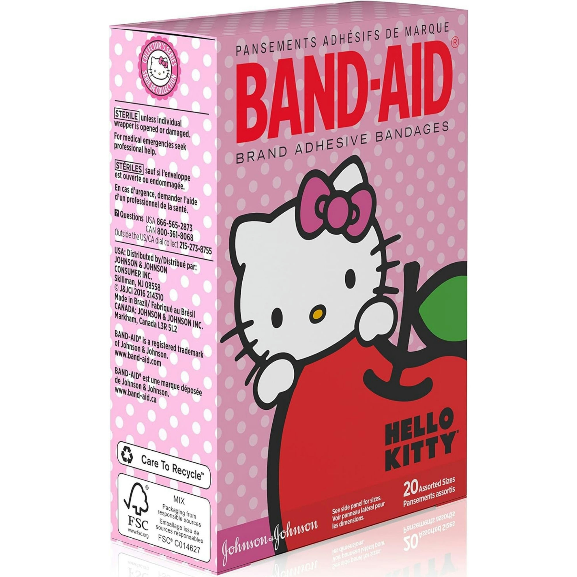 Band-Aid Adhesive Bandages Hello Kitty