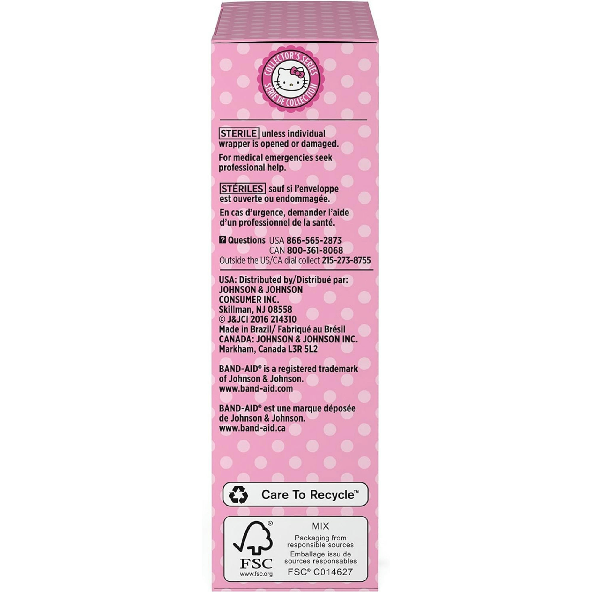 Band-Aid Adhesive Bandages Hello Kitty