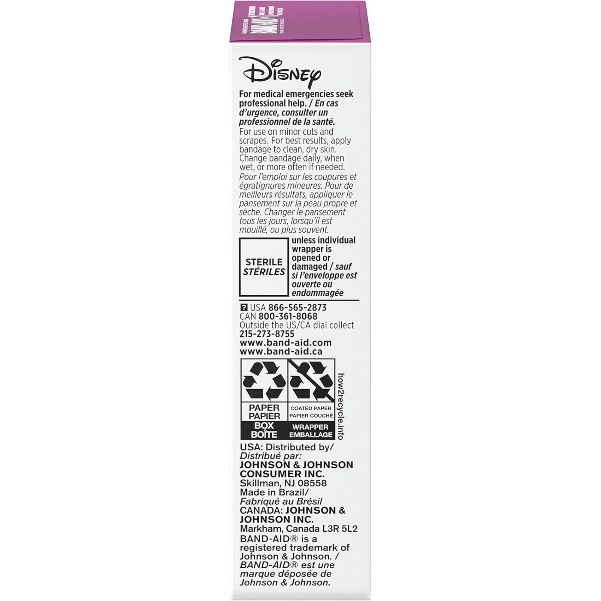 Band-Aid Adhesive Bandages Disney Frozen