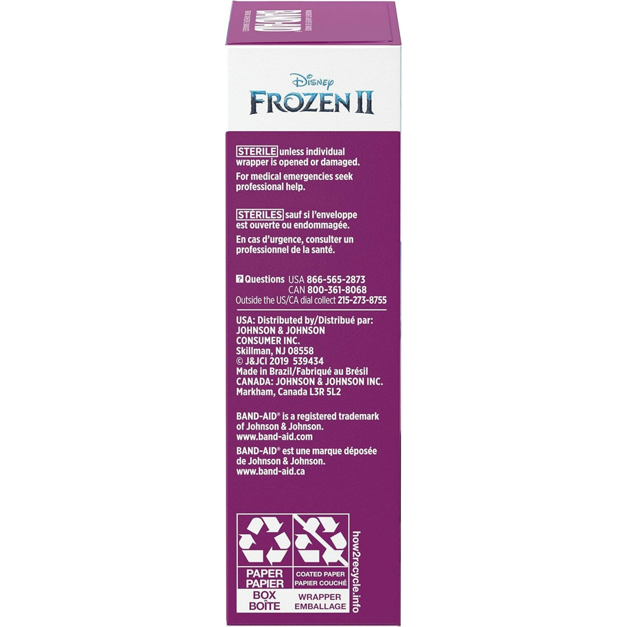 Band-Aid Adhesive Bandages Disney Frozen