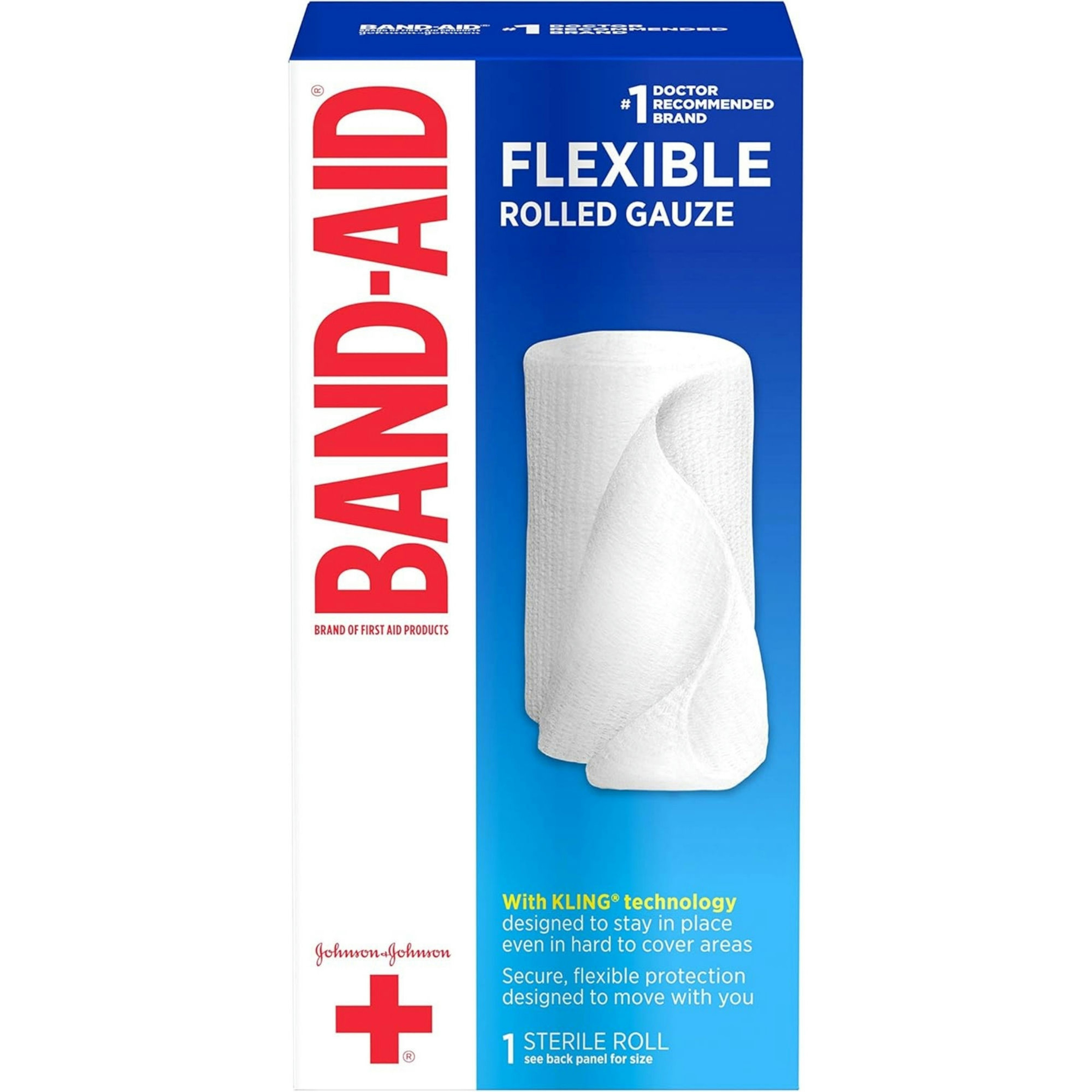 Band-Aid Flexible Rolled Gauze