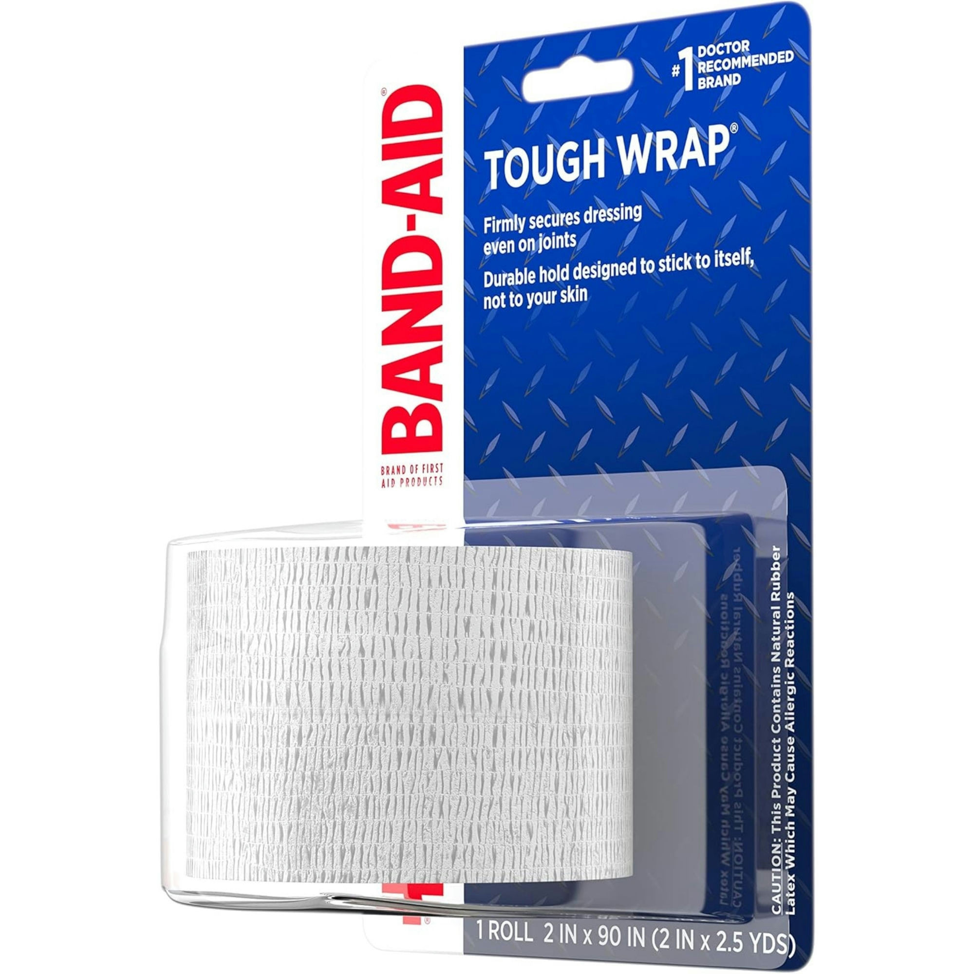 Band-Aid Tough Wrap Self-Adhesive Bandage Wrap