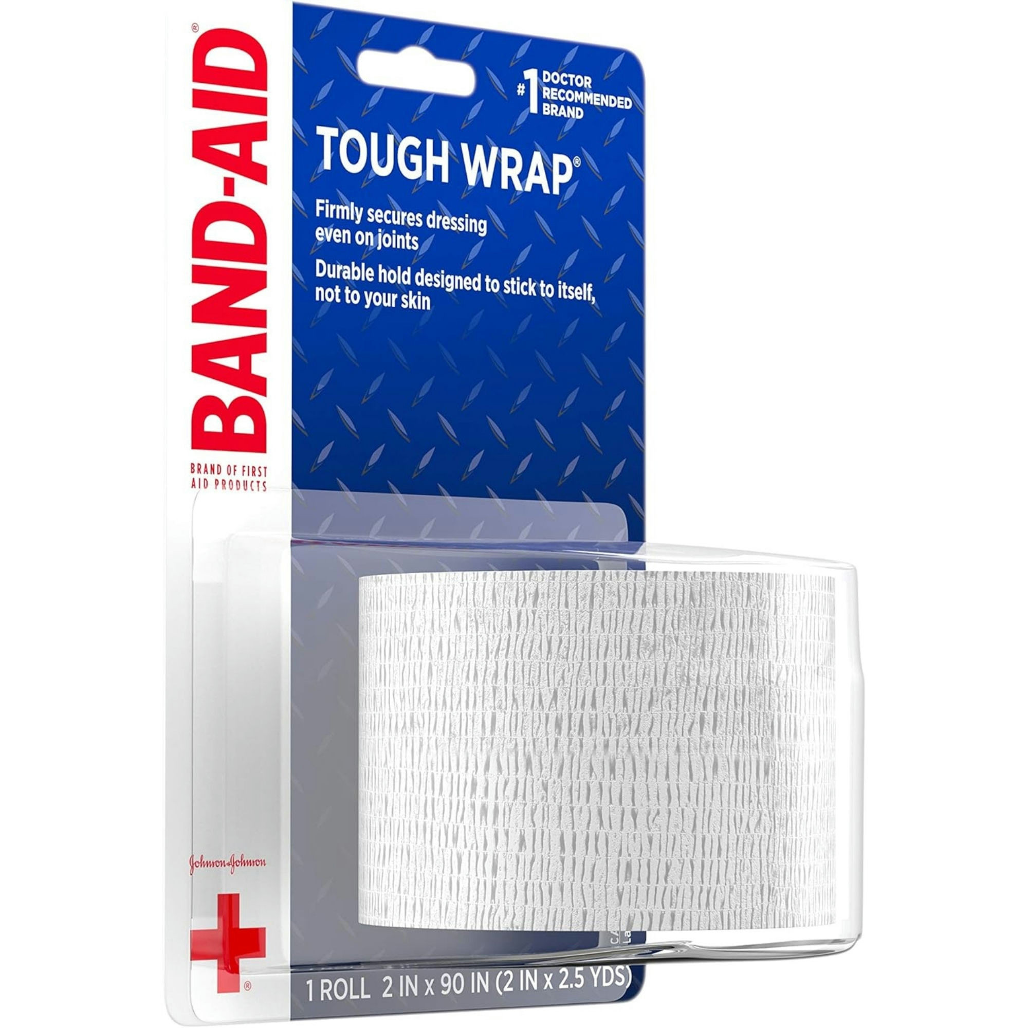 Band-Aid Tough Wrap Self-Adhesive Bandage Wrap