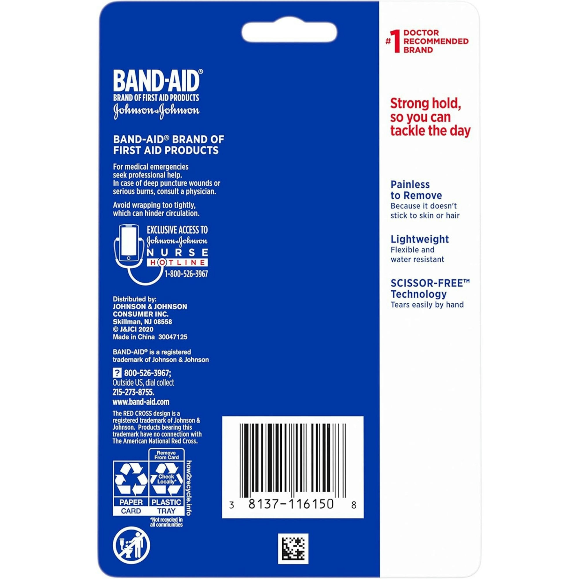 Band-Aid Tough Wrap Self-Adhesive Bandage Wrap