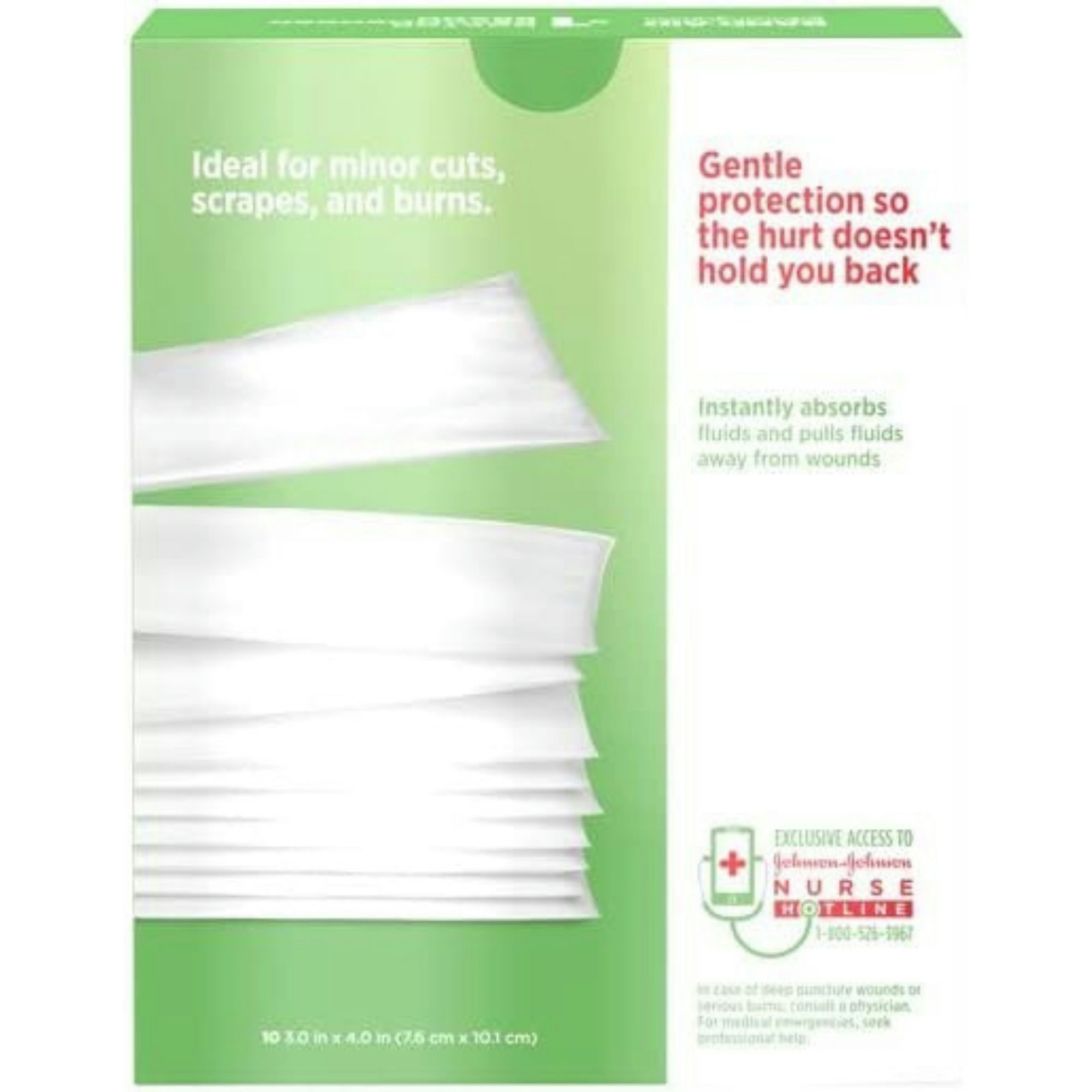 Band-Aid Hurt-Free Non-Stick Pads