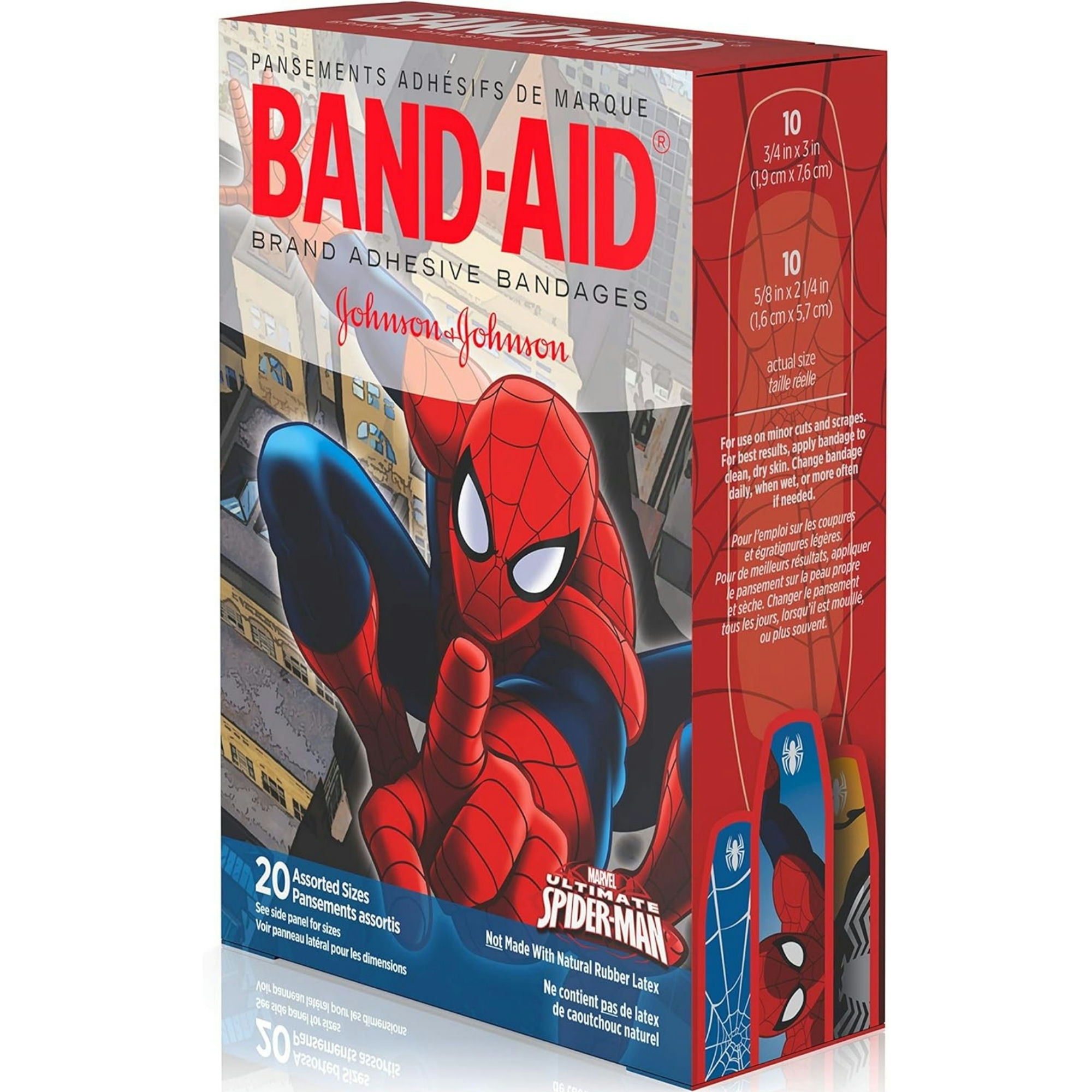 Band-Aid Adhesive Bandages Marvel Spider-Man