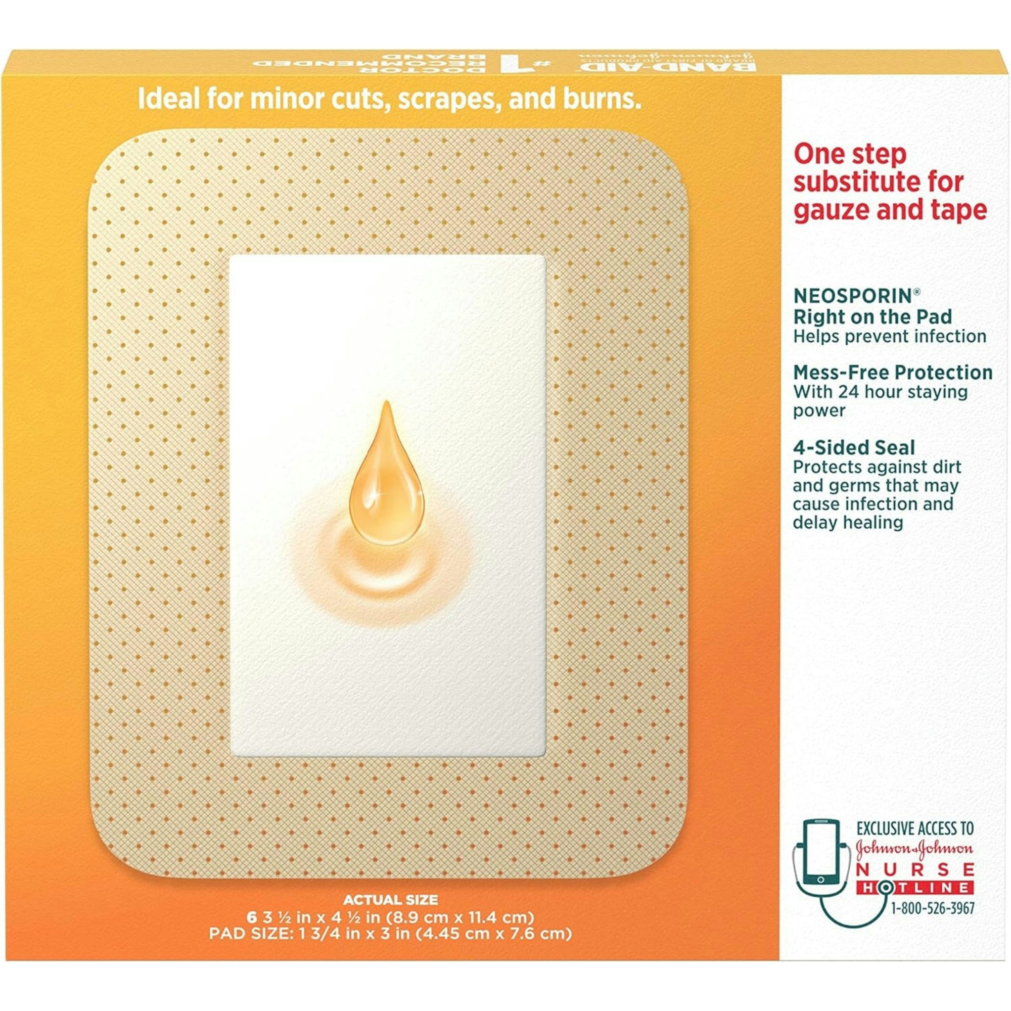 Band-Aid Infection Defense Bandages with Neosporin Antibiotic