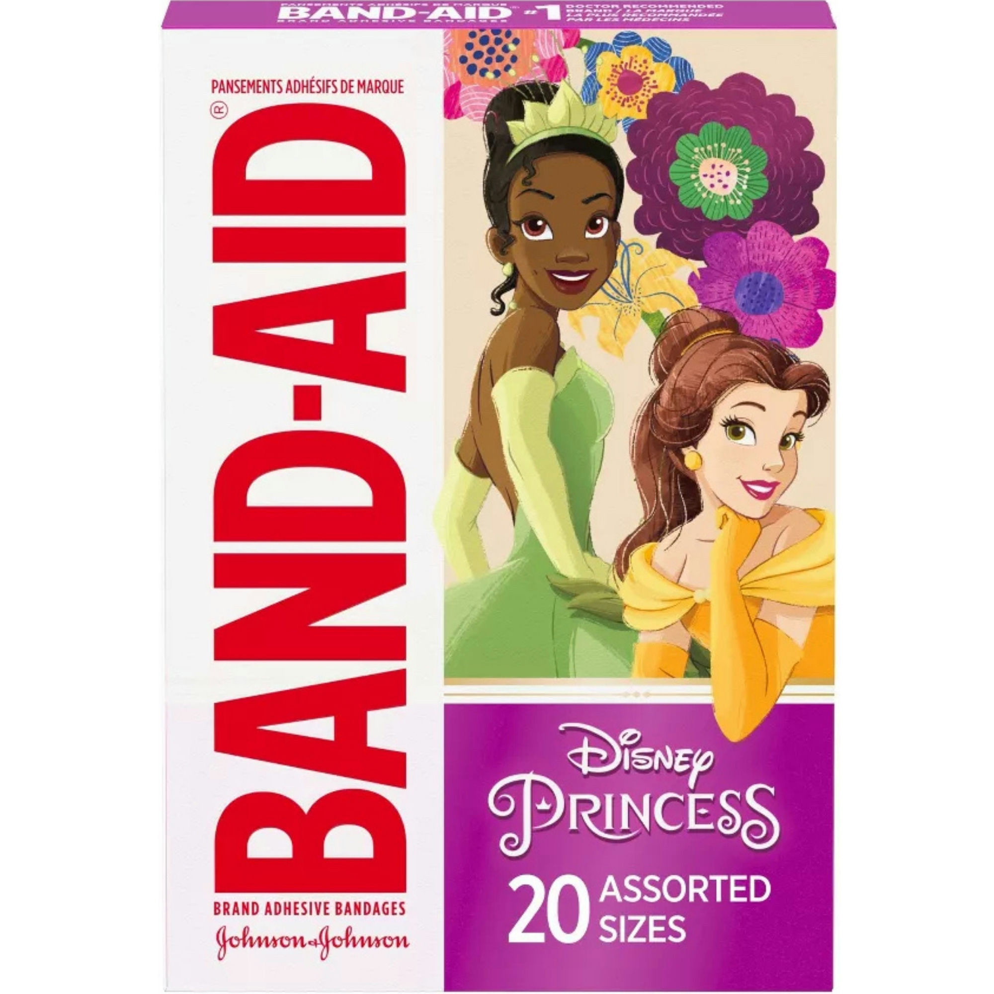 Band-Aid Adhesive Bandages Disney Princesses