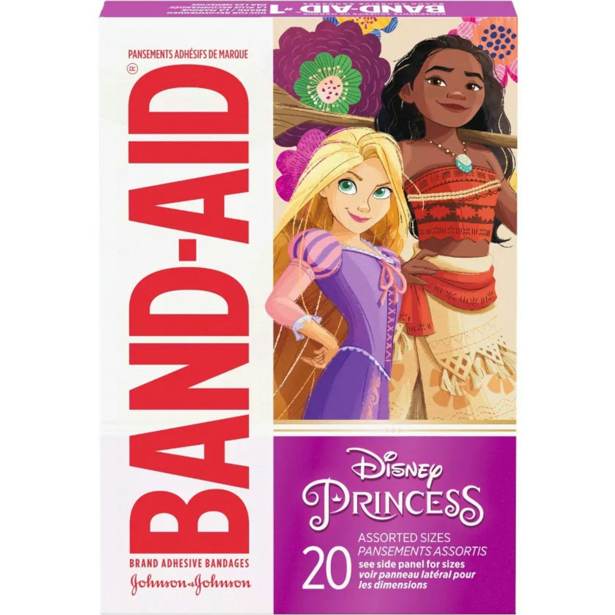 Band-Aid Adhesive Bandages Disney Princesses