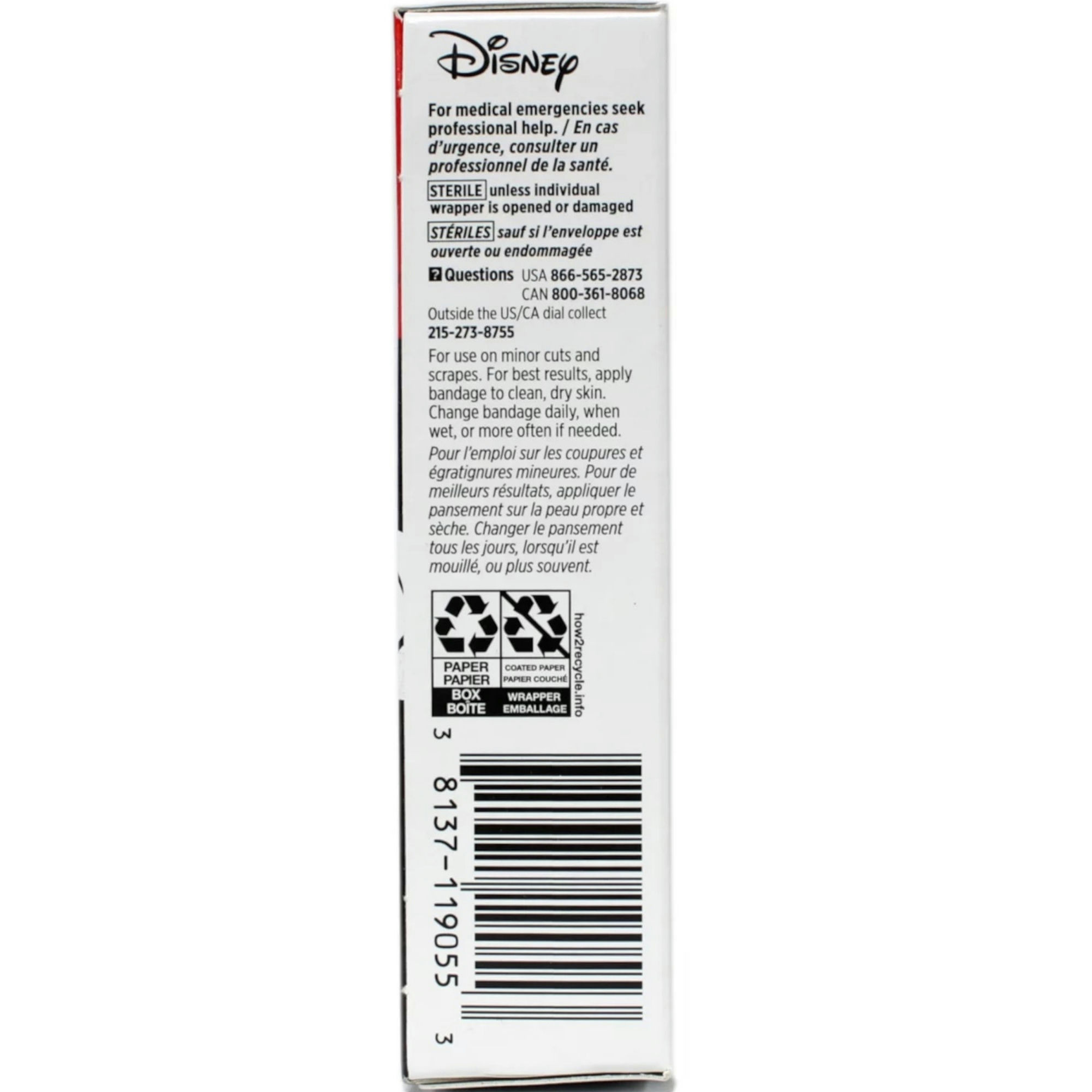 Band-Aid Adhesive Bandages Disney Mickey Mouse