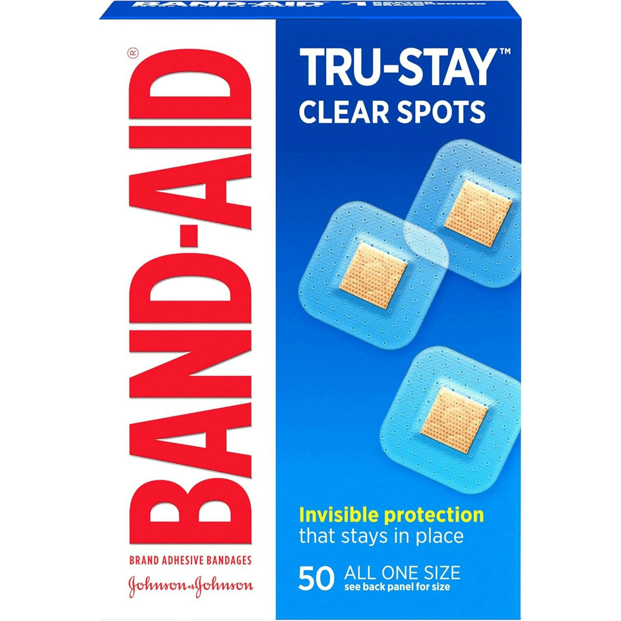 Band-Aid Tru-Stay Clear Spot Bandages