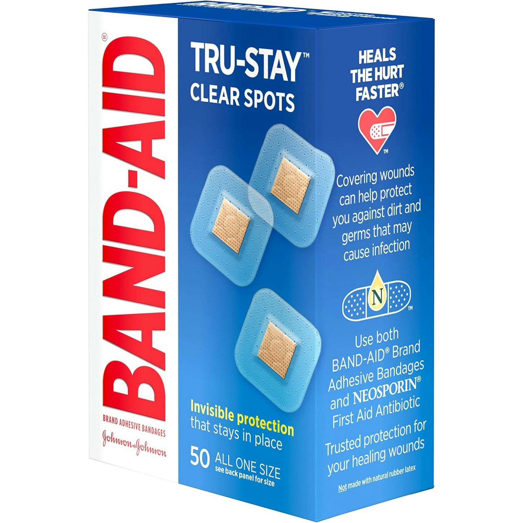 Band-Aid Tru-Stay Clear Spot Bandages