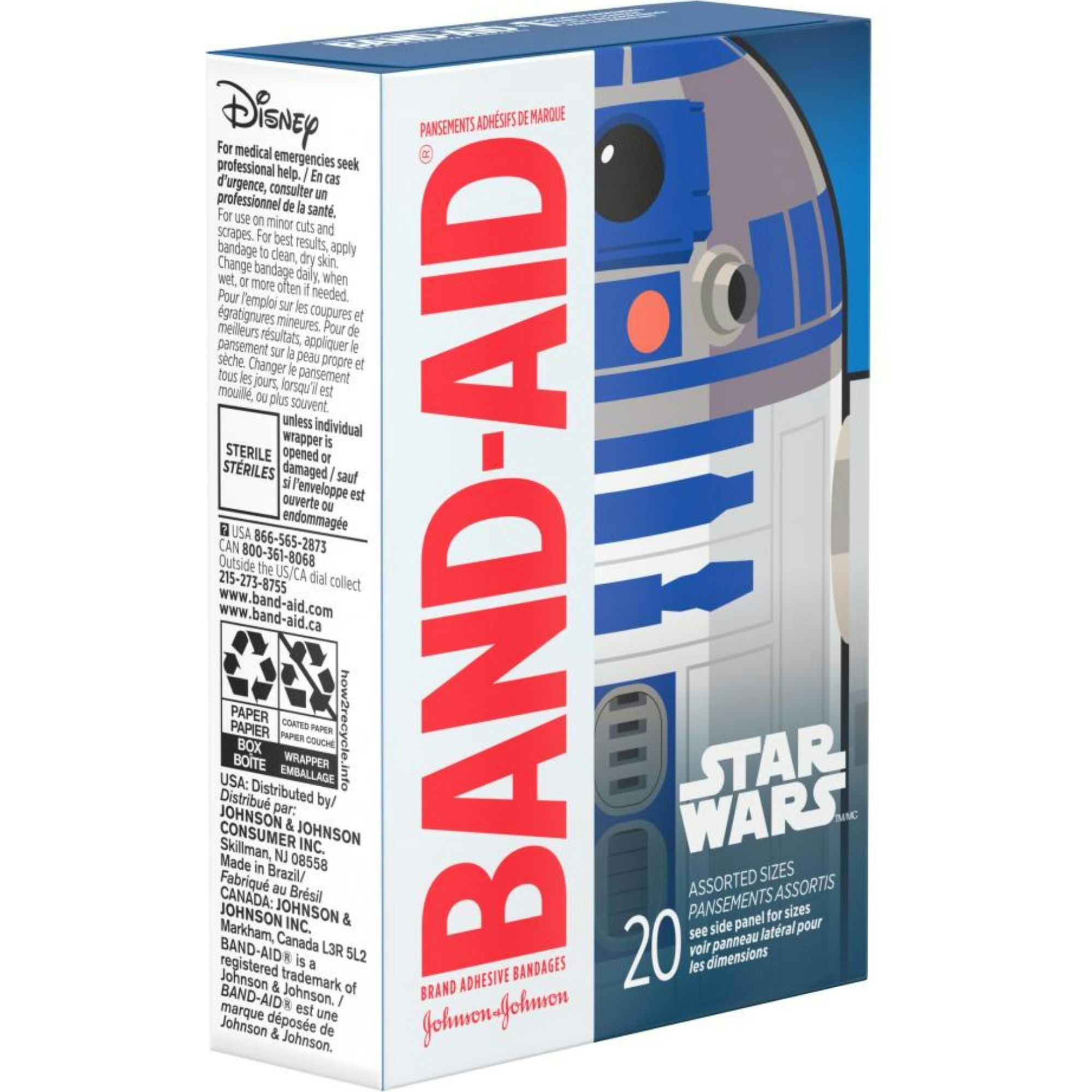 Band-Aid Adhesive Bandages Star Wars